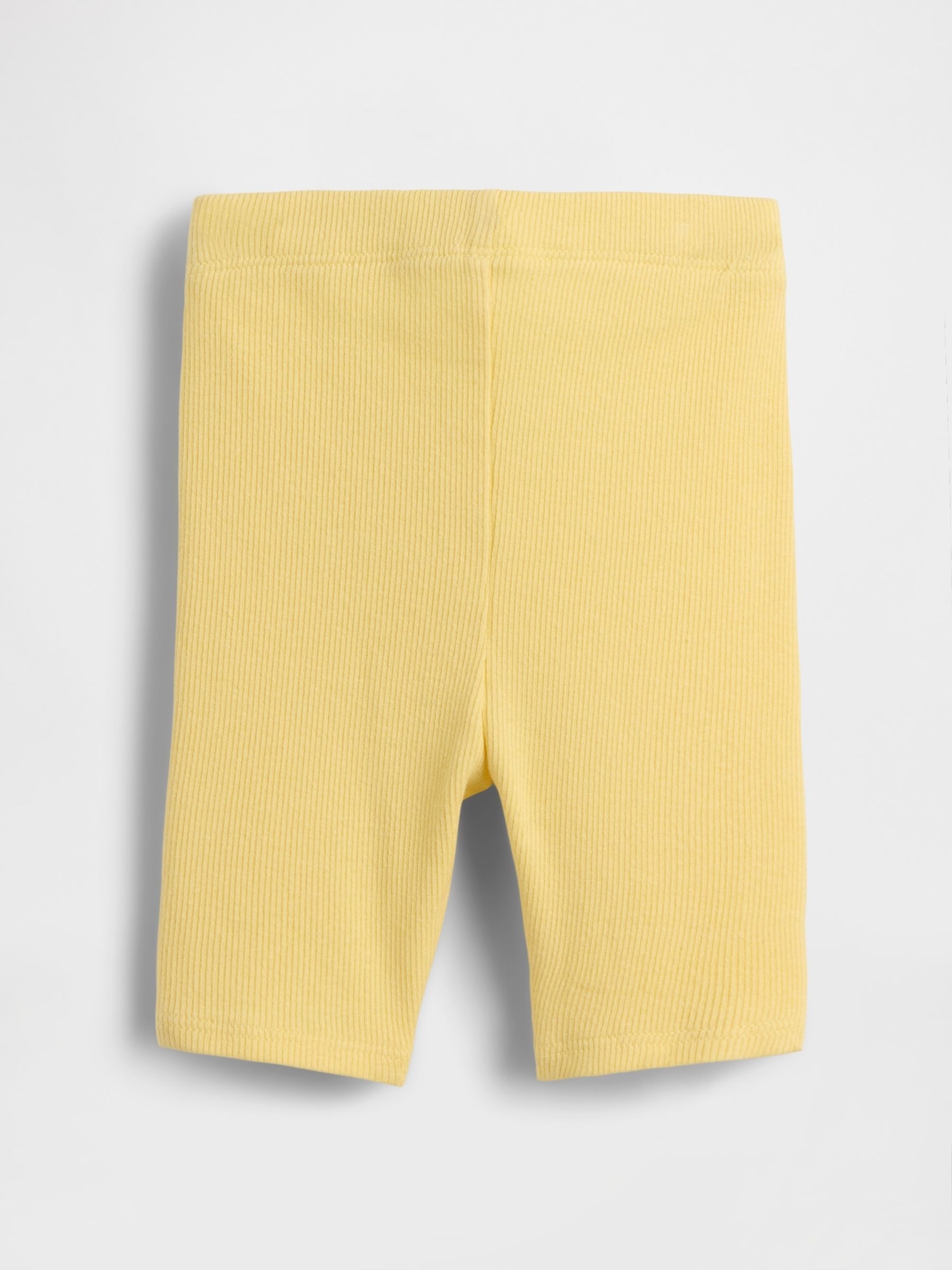 Yellow Mix and Match Rib Bike Shorts (6mths-5yrs) - Image 2 of 2