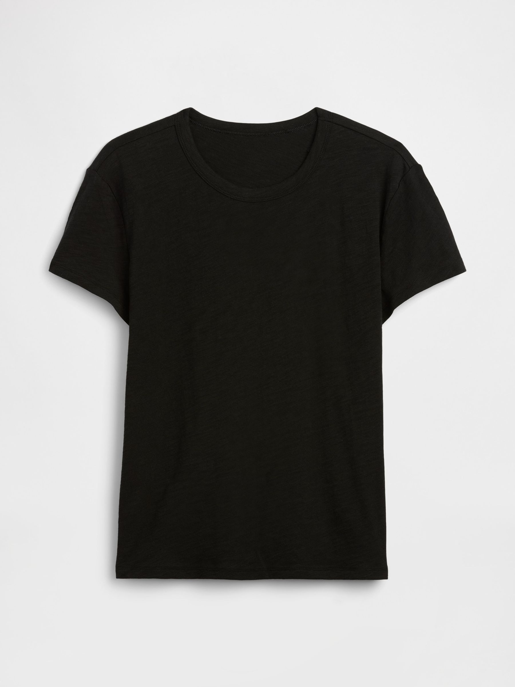Black ForeverSoft Relaxed Short Sleeve T-Shirt - Image 5 of 5 Black ForeverSoft Relaxed Short Sleeve T-Shirt - Image 5 of 5