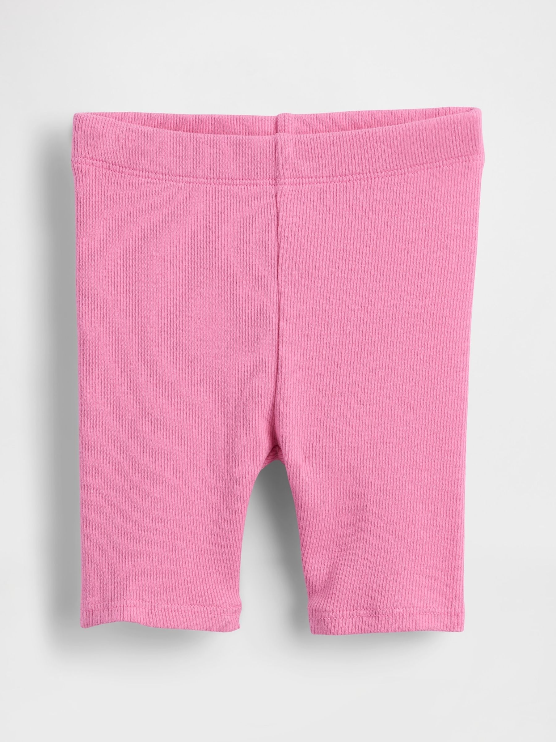 Pink Mix and Match Rib Bike Shorts (6mths-5yrs) - Image 1 of 2