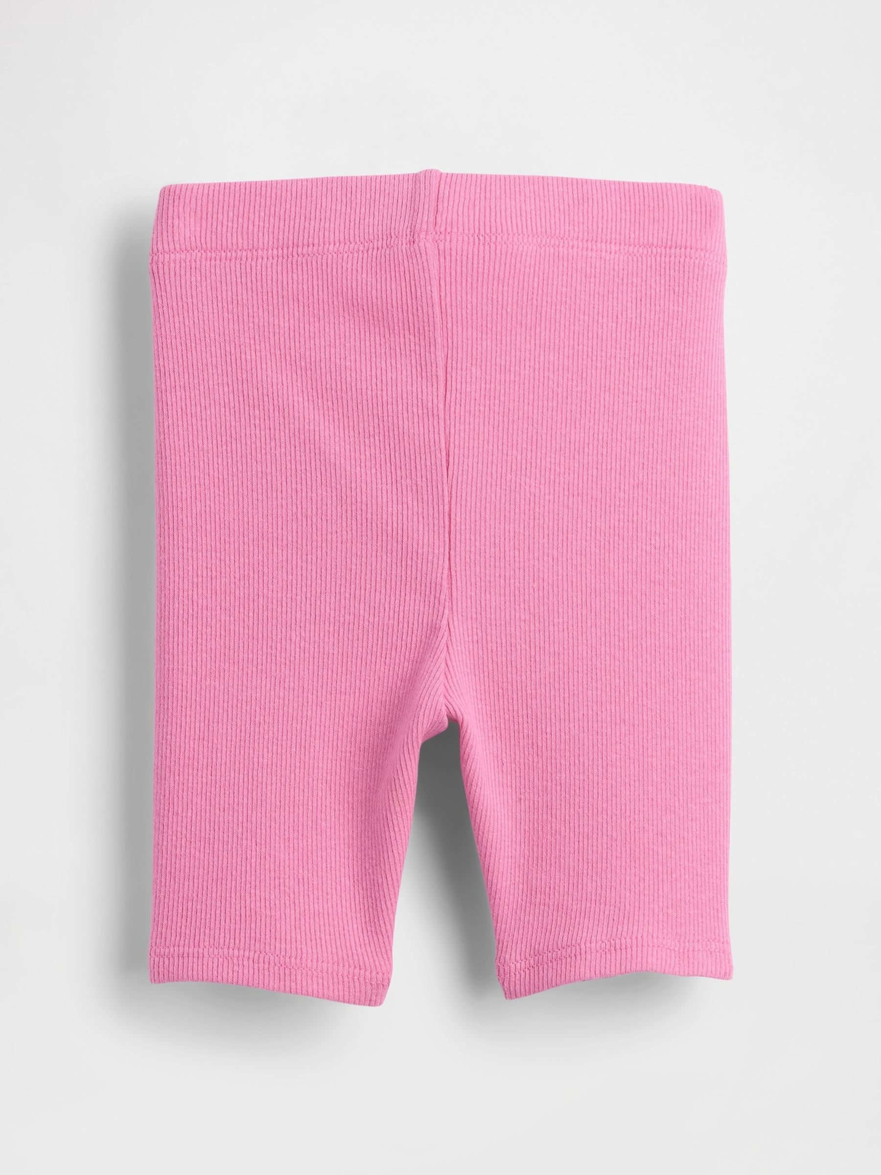 Pink Mix and Match Rib Bike Shorts (6mths-5yrs) - Image 2 of 2