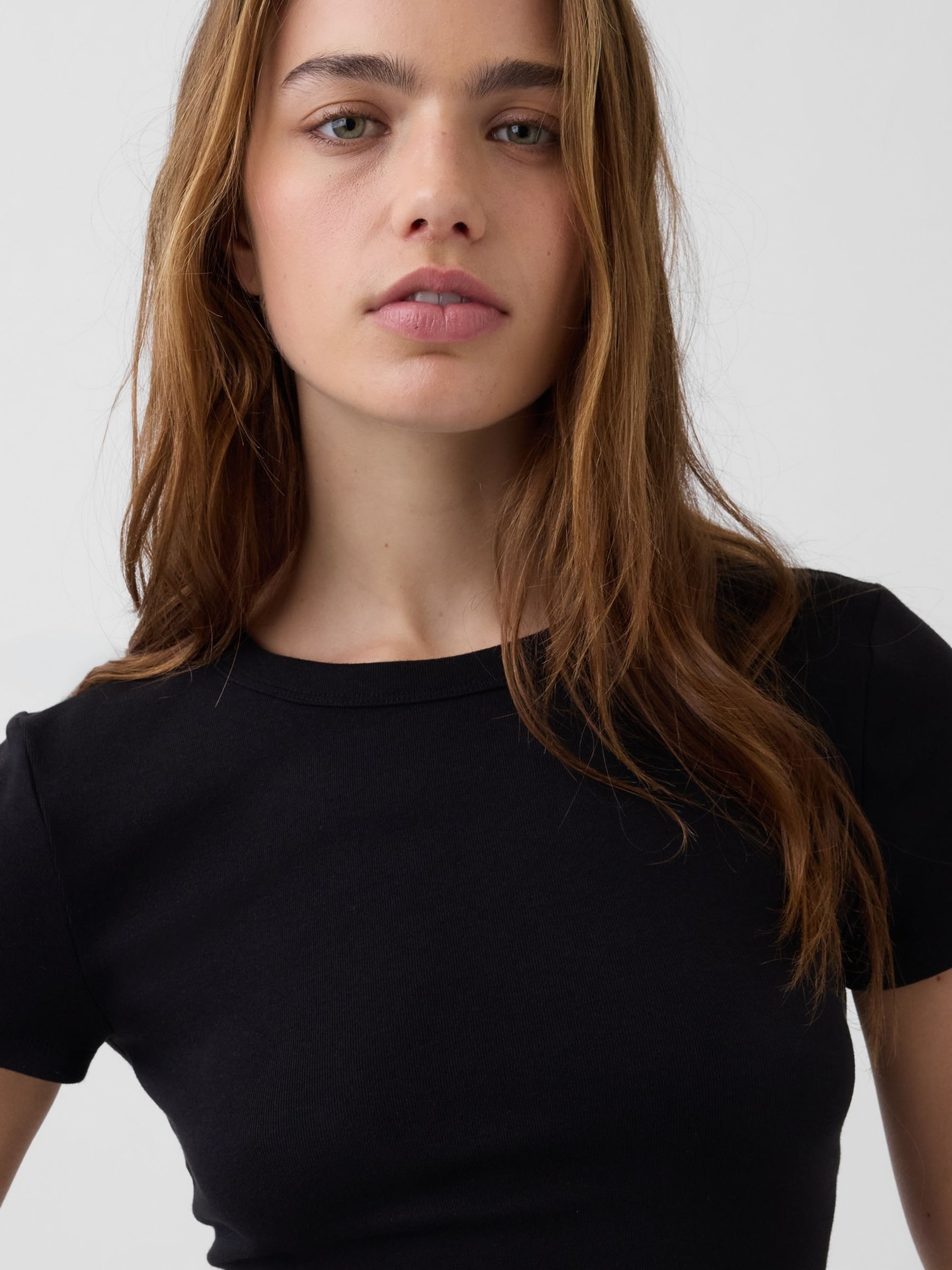 Black Modern Crew neck T-Shirt - Image 4 of 4