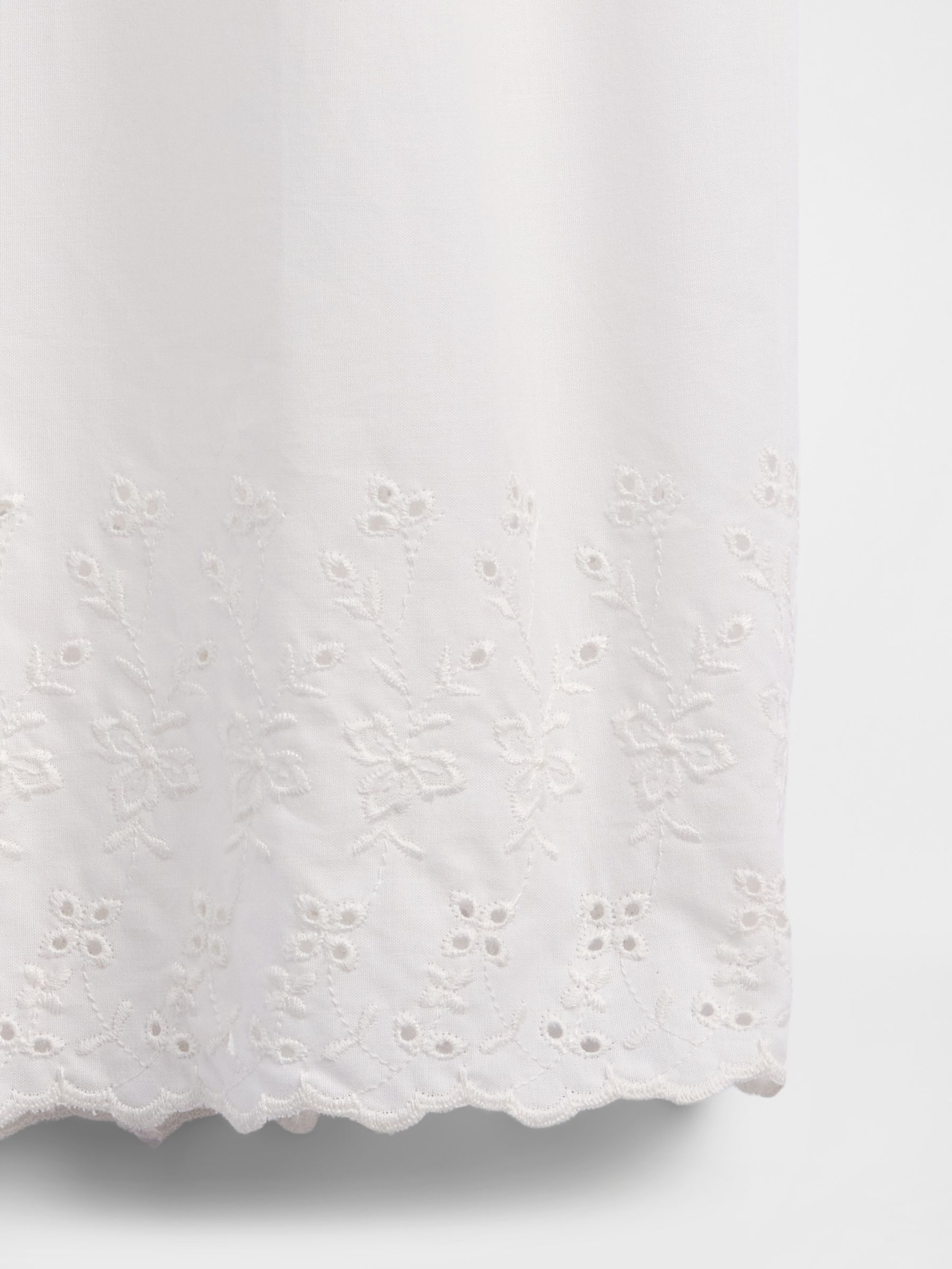 White Embroidered Pyjama Bottoms - Image 5 of 5 White Embroidered Pyjama Bottoms - Image 5 of 5