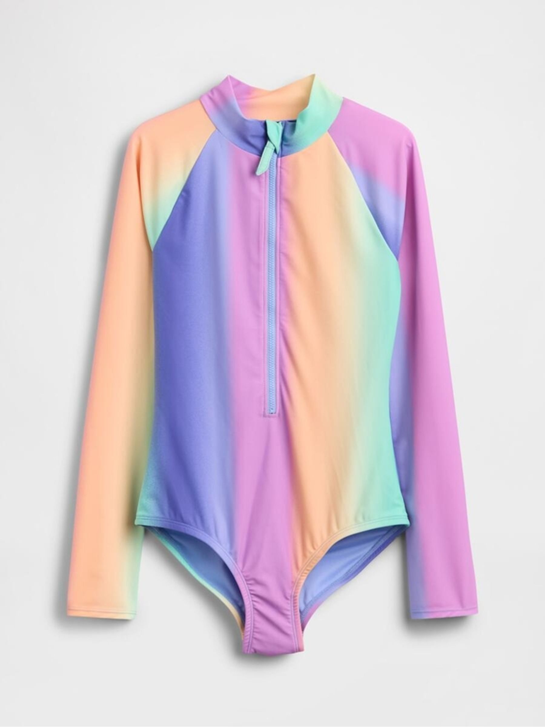 Multi Rash Guard One-Piece Swimsuit (4-13yrs) - Image 1 of 3