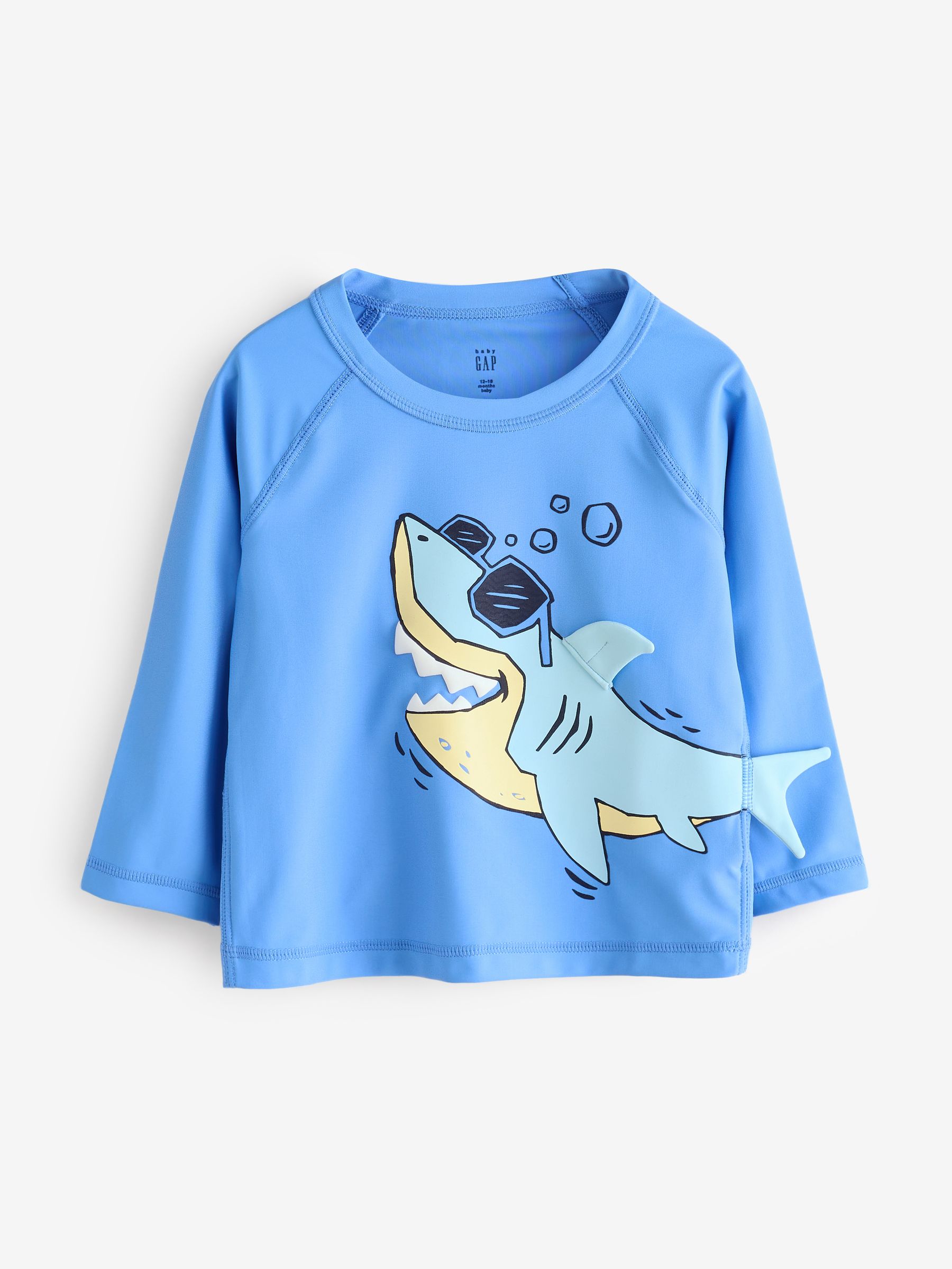 Blue Green Swim Rash Guard (6mths-5yrs) - Image 1 of 5