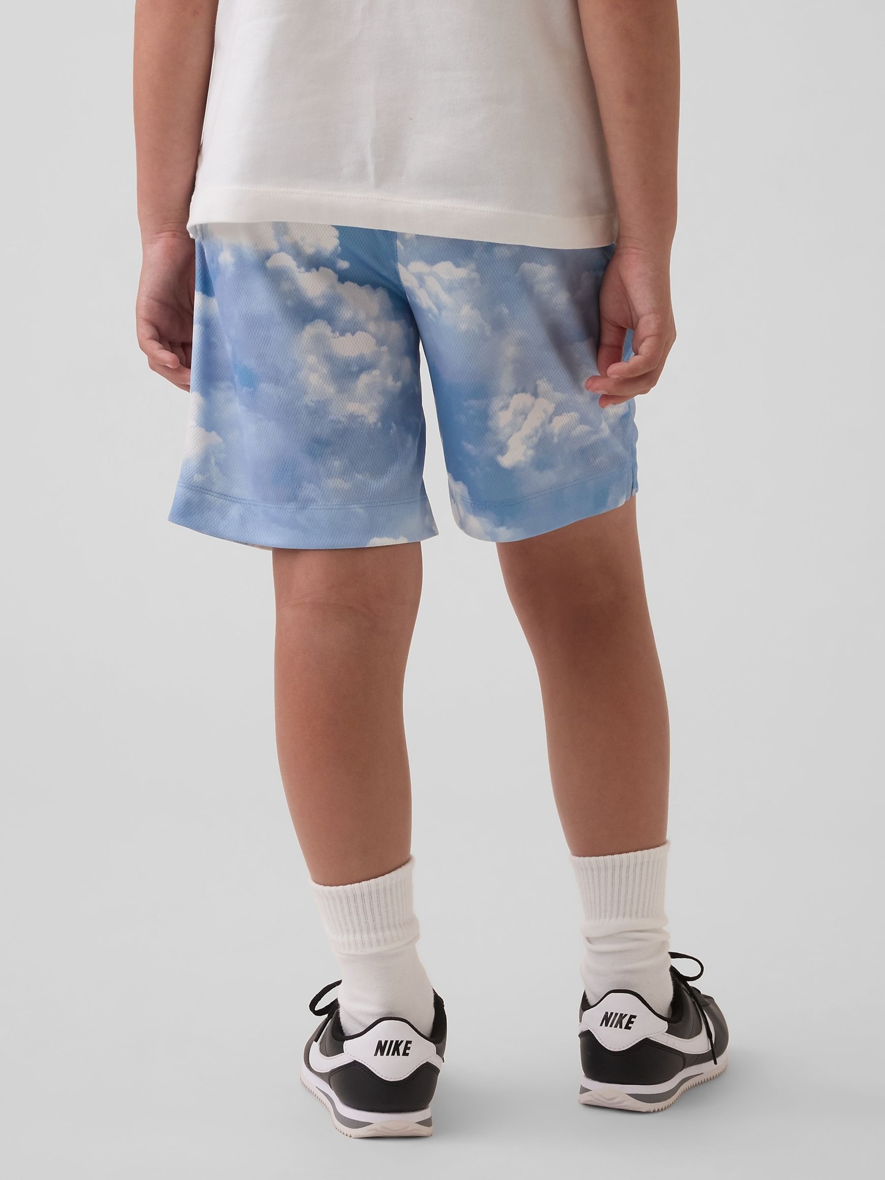 Blue Cloud 6 inch Mesh Easy Shorts - Image 2 of 5