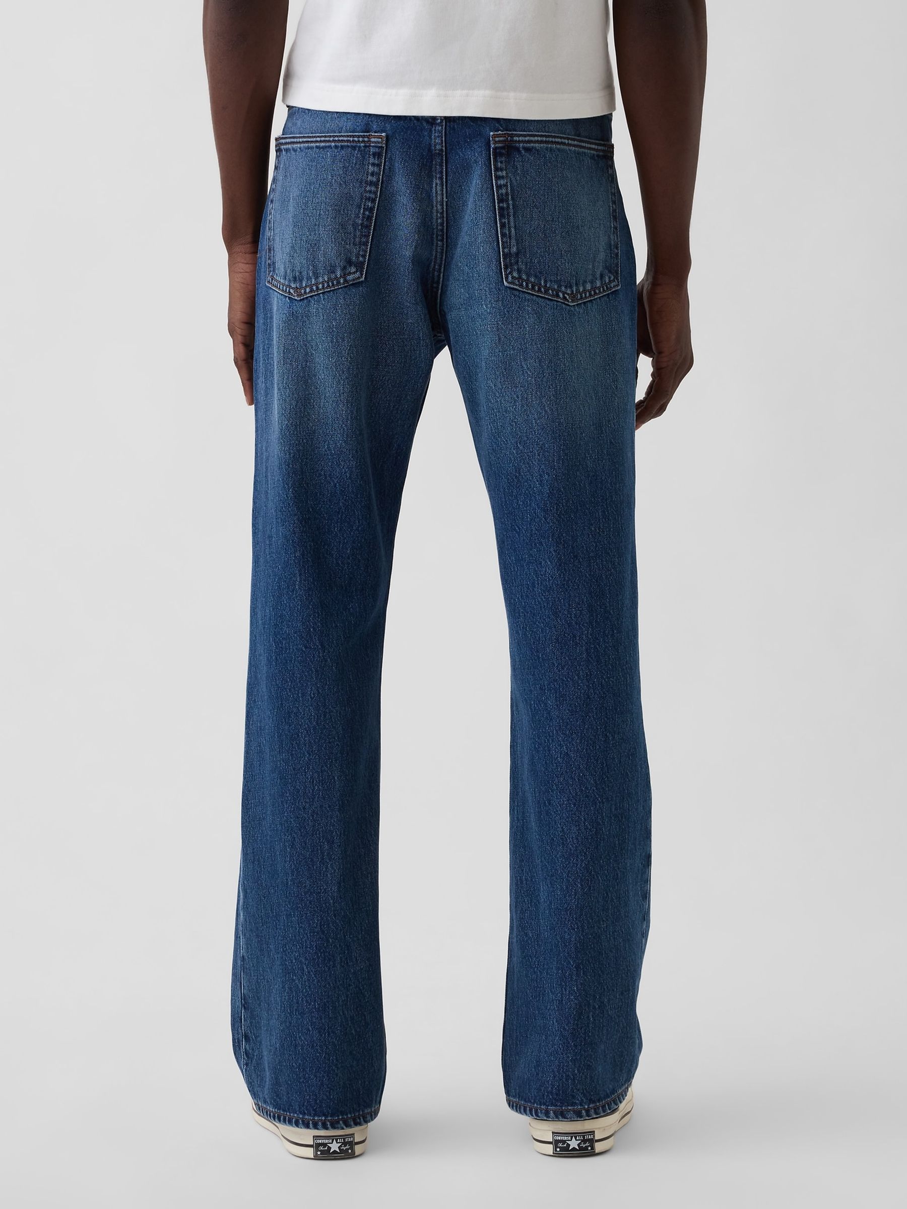 Blue Bootcut Jeans - Image 2 of 5