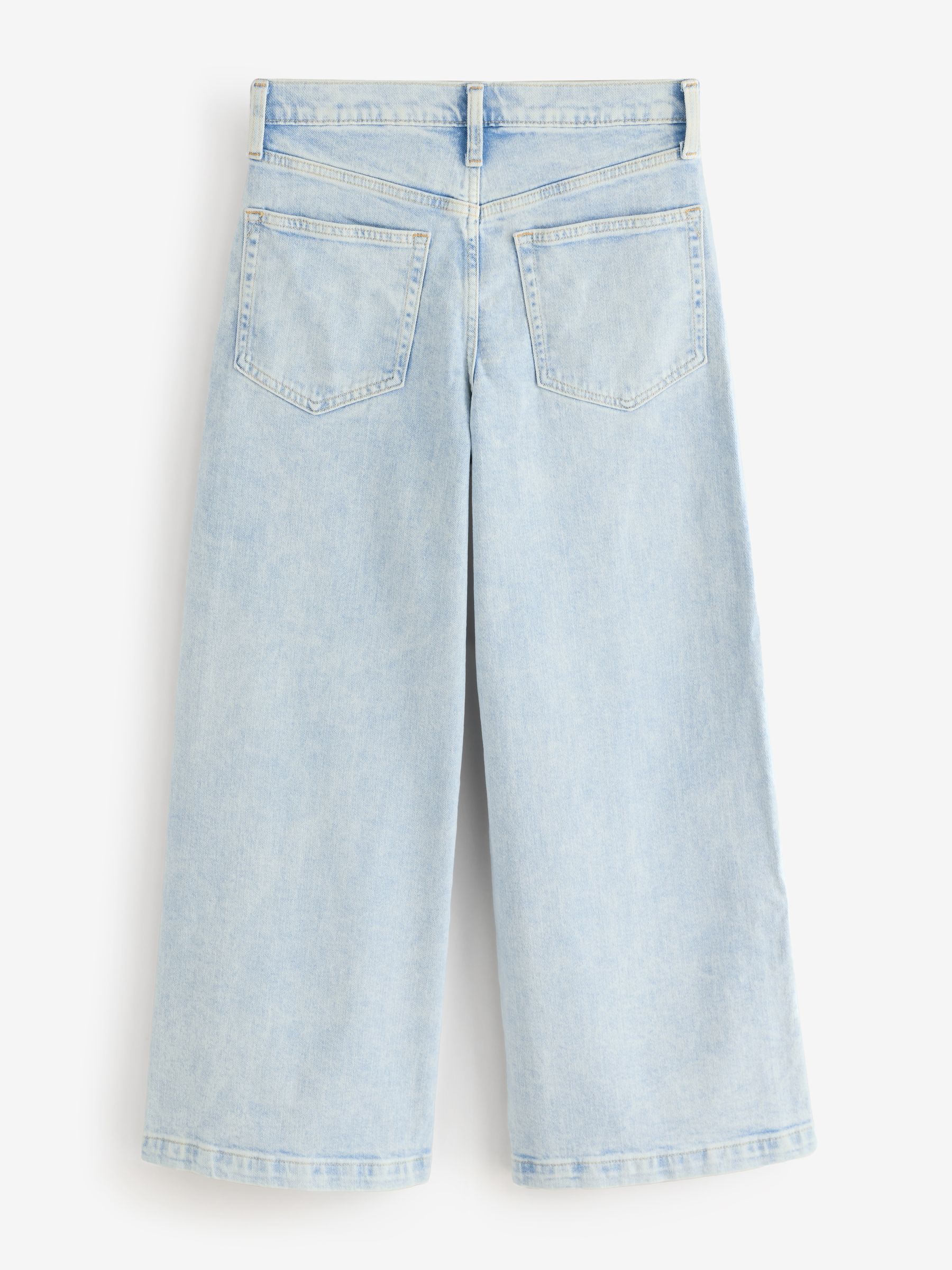Light Wash High Rise Stride Wide-Leg Ankle Jeans - Image 2 of 5