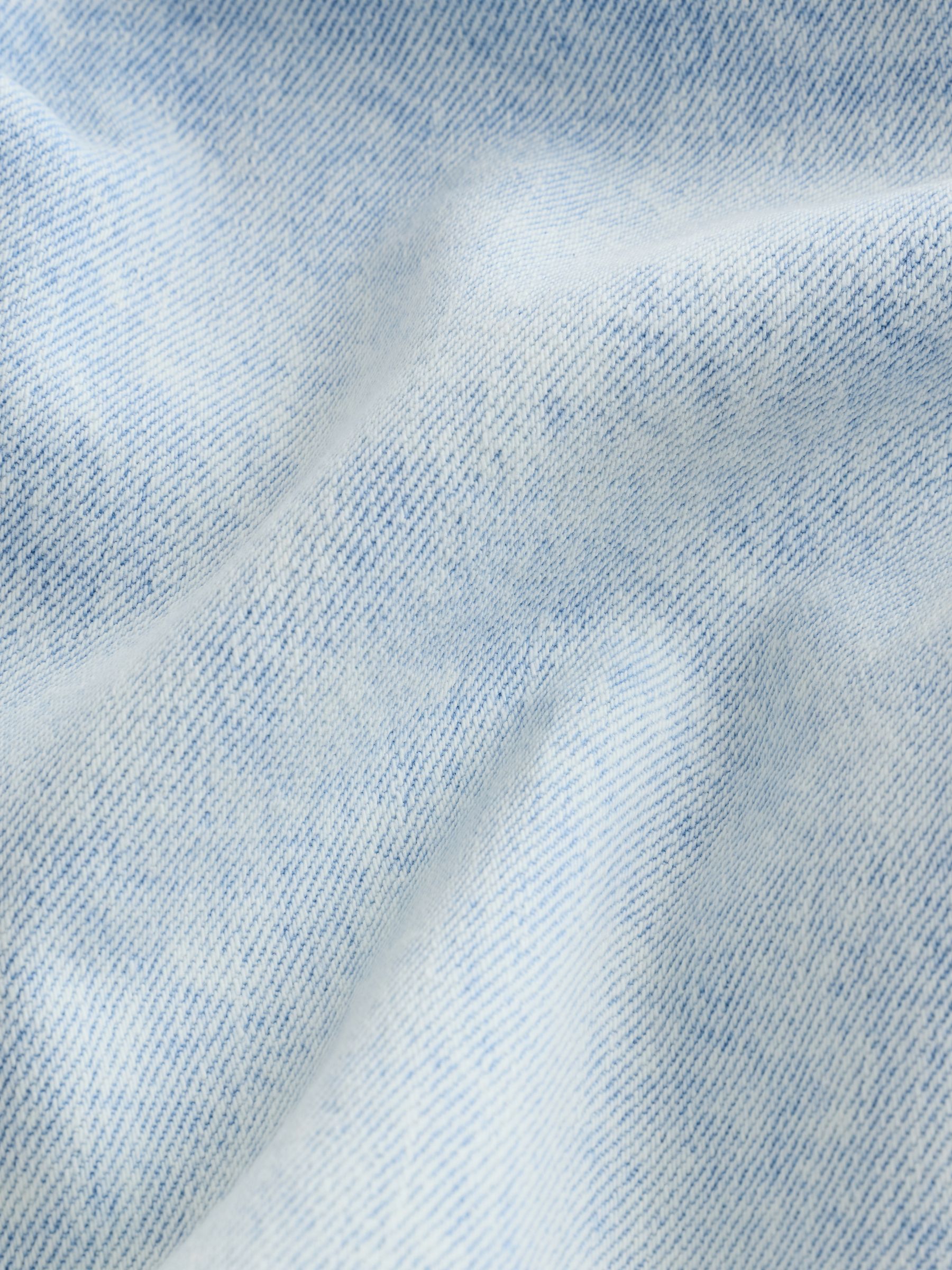 Light Wash High Rise Stride Wide-Leg Ankle Jeans - Image 5 of 5