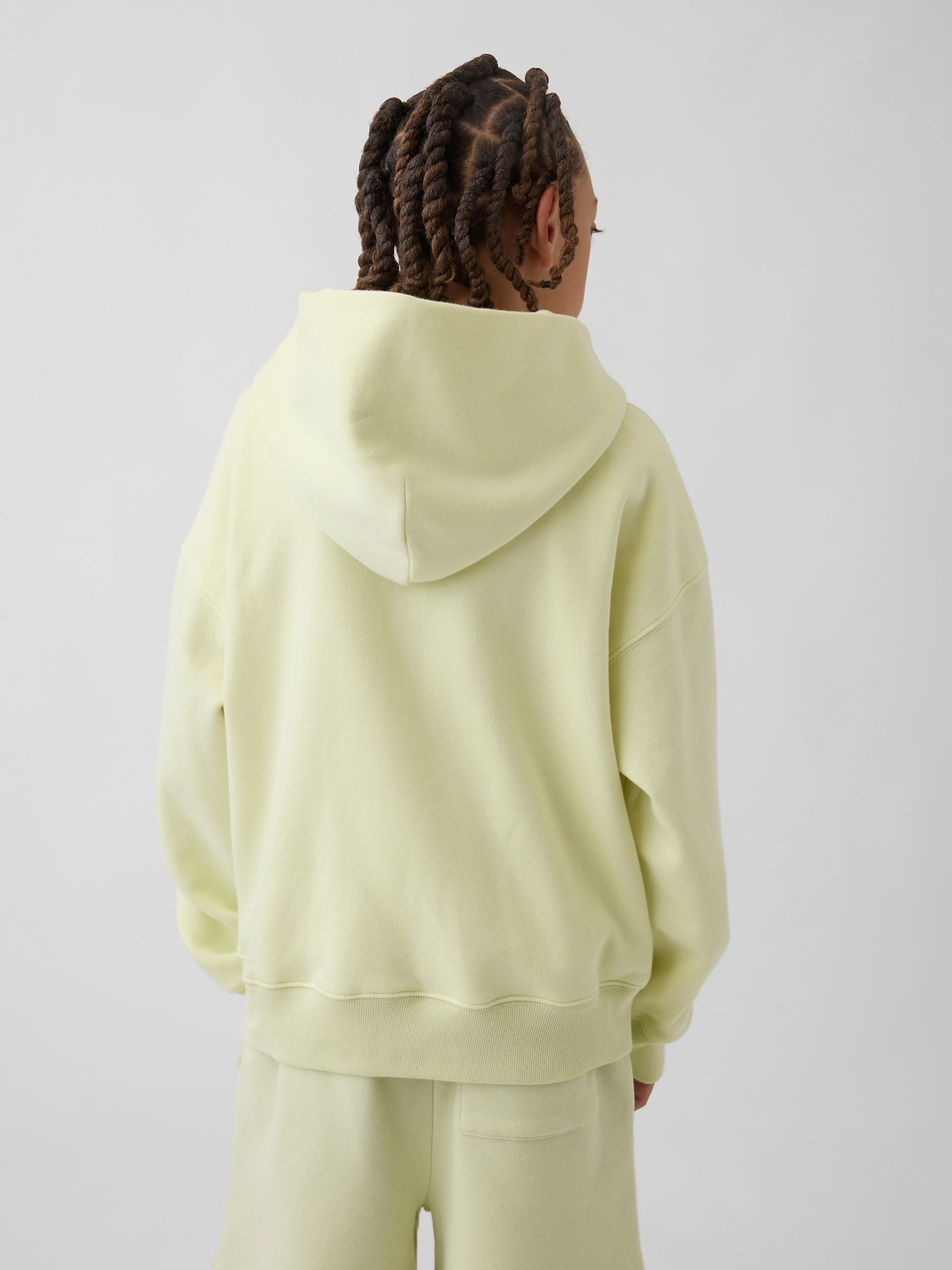 Yellow VintageSoft Logo Zip Hoodie - Image 2 of 5