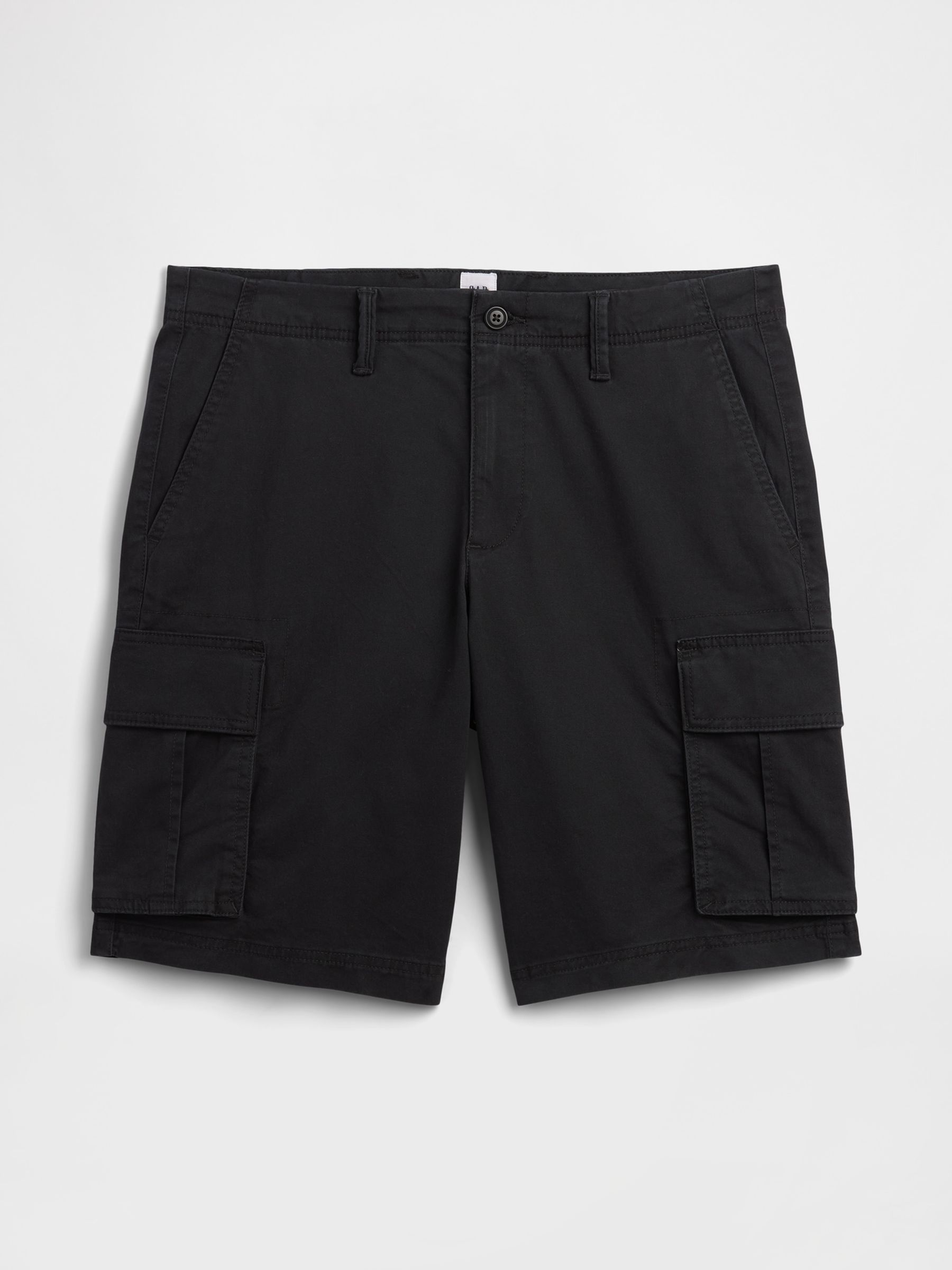 Black 11 inch Essential Cargo Shorts - Image 6 of 6