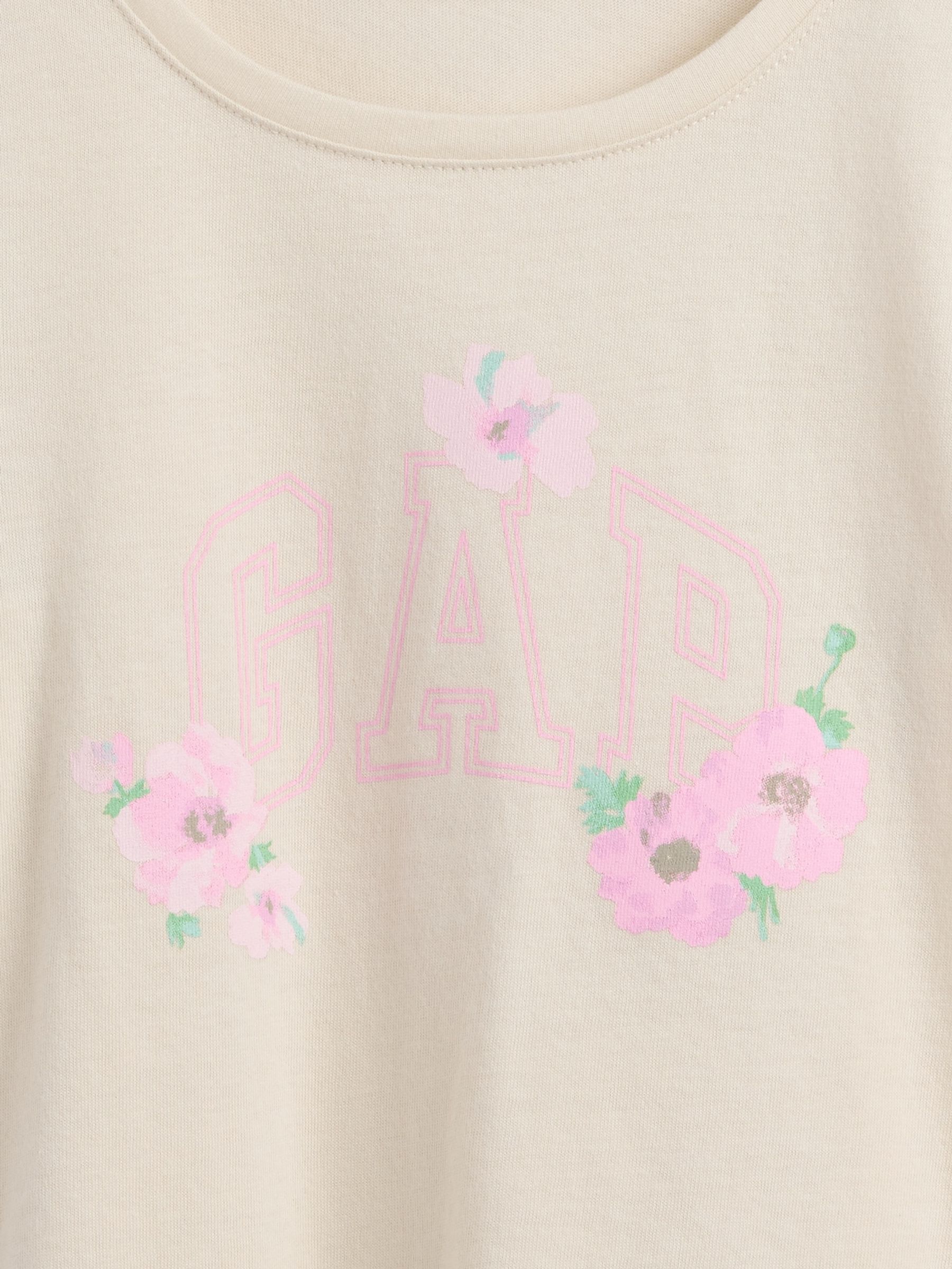 Cream Logo T-Shirt - Image 3 of 3