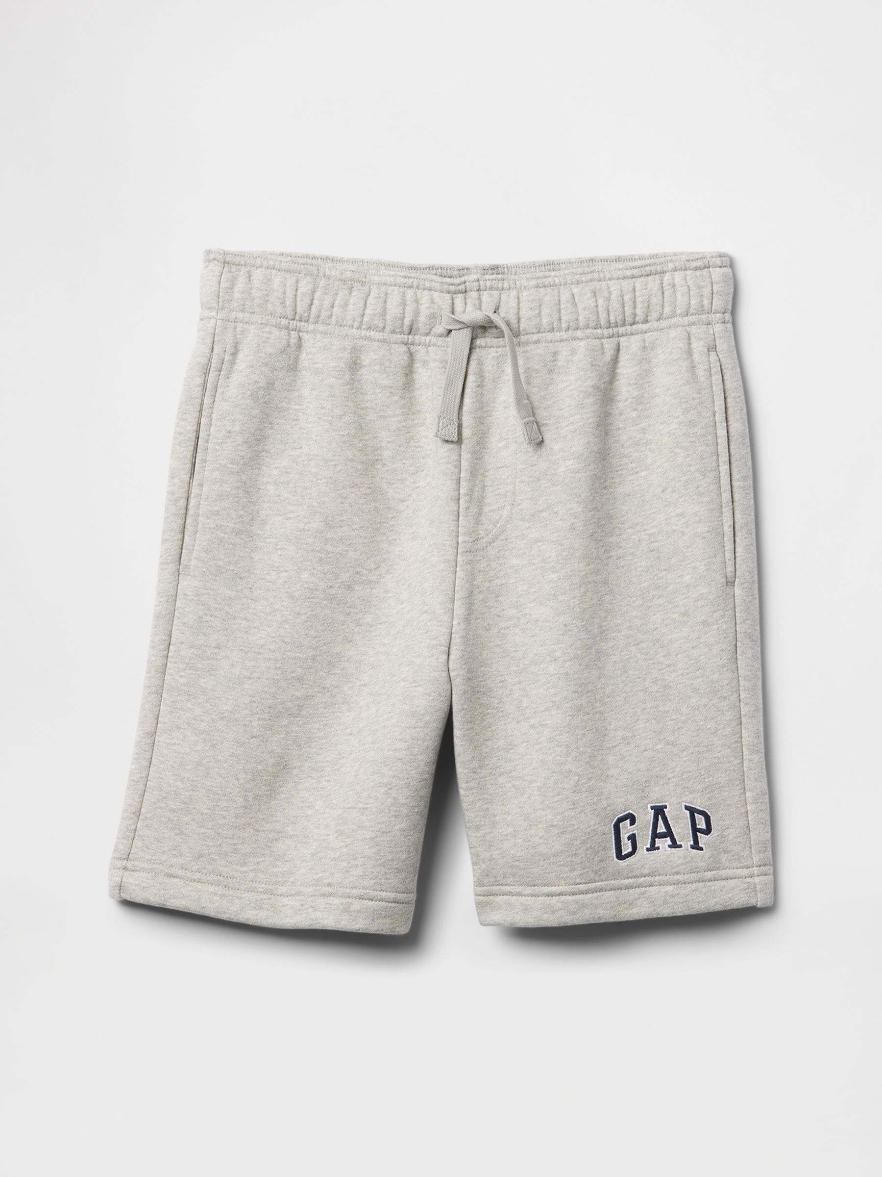 Grey Relaxed Logo Pull On Short - Image 1 of 1