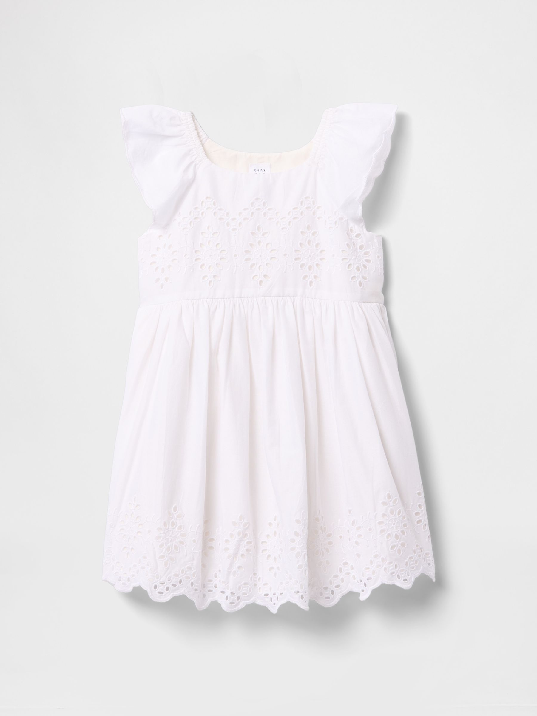 White Eyelet Dress - Image 2 of 4