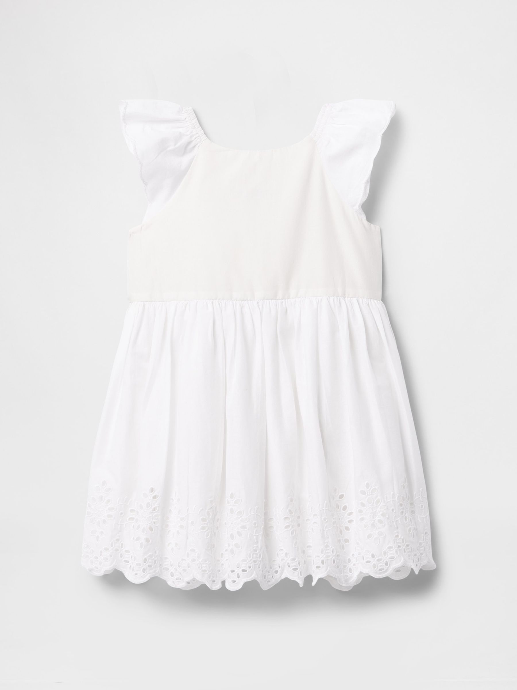 White Eyelet Dress - Image 3 of 4