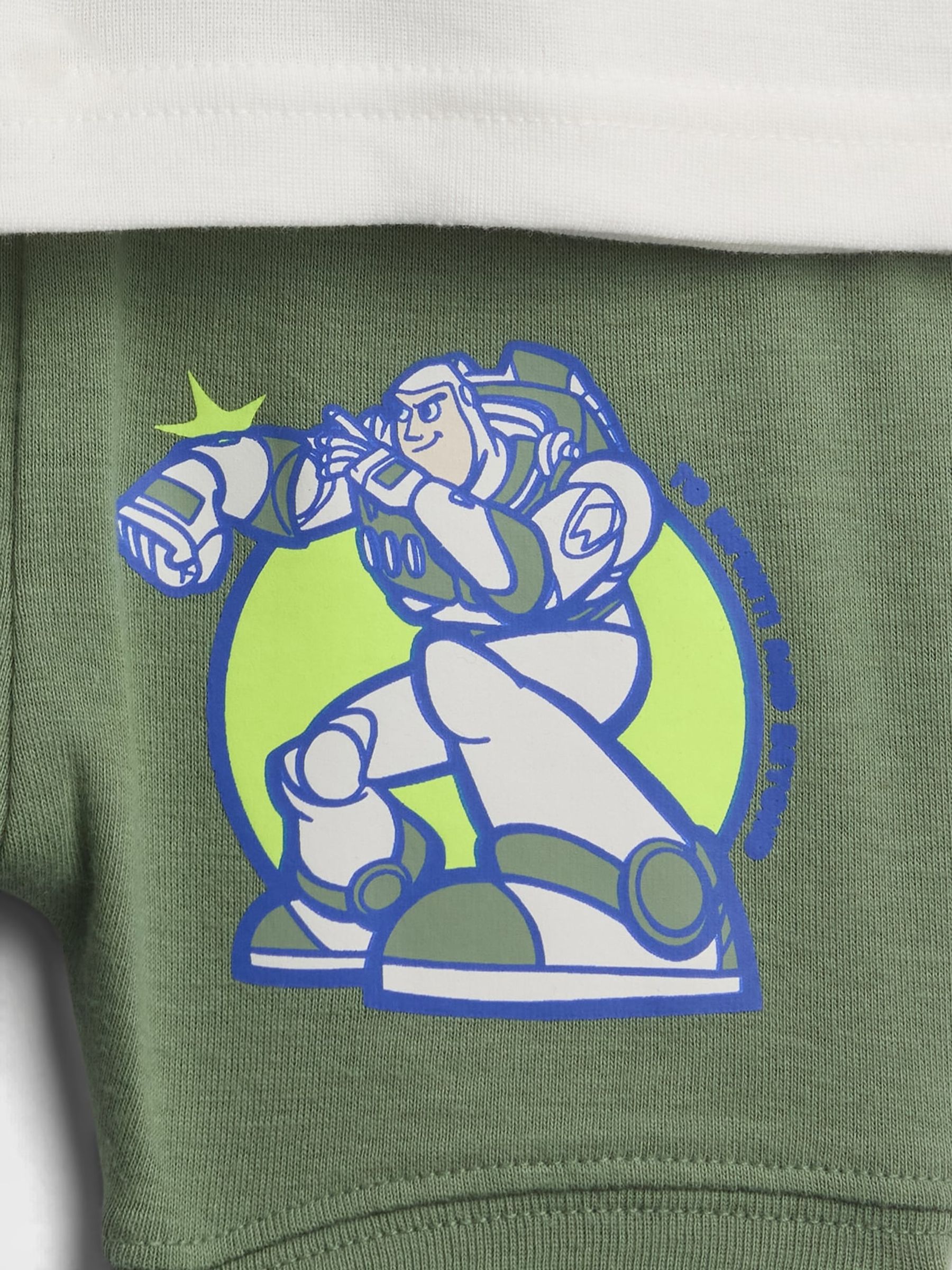 Green Buzz Lightyear Disney Toy Story Cotton pyjamas Set - Image 3 of 3