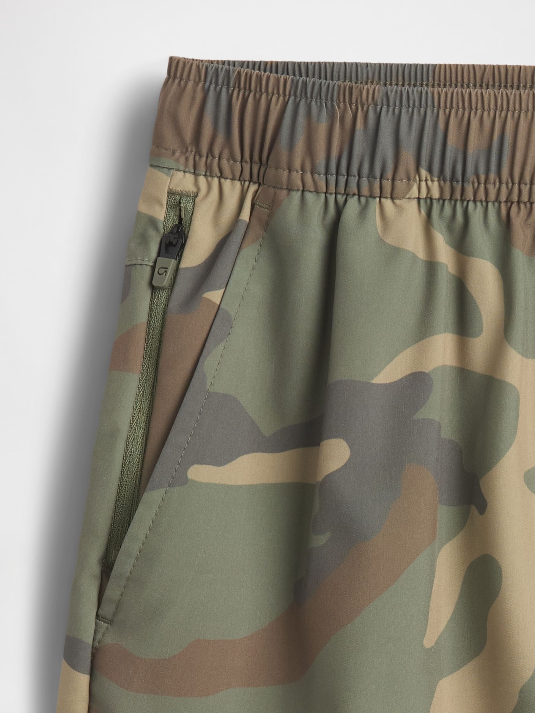 Green Camo Quick-Dry Shorts - Image 4 of 5
