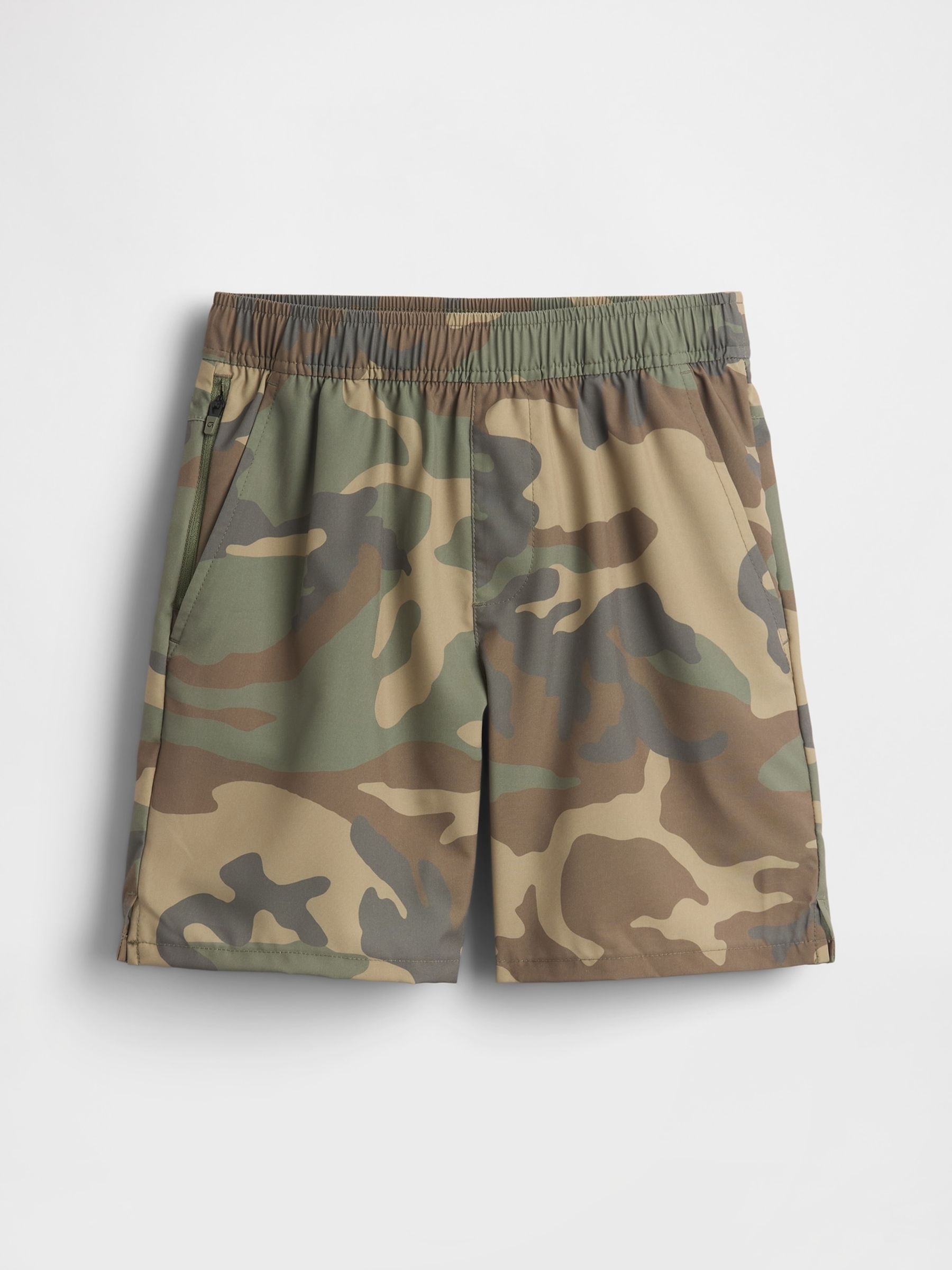 Green Camo Quick-Dry Shorts - Image 5 of 5