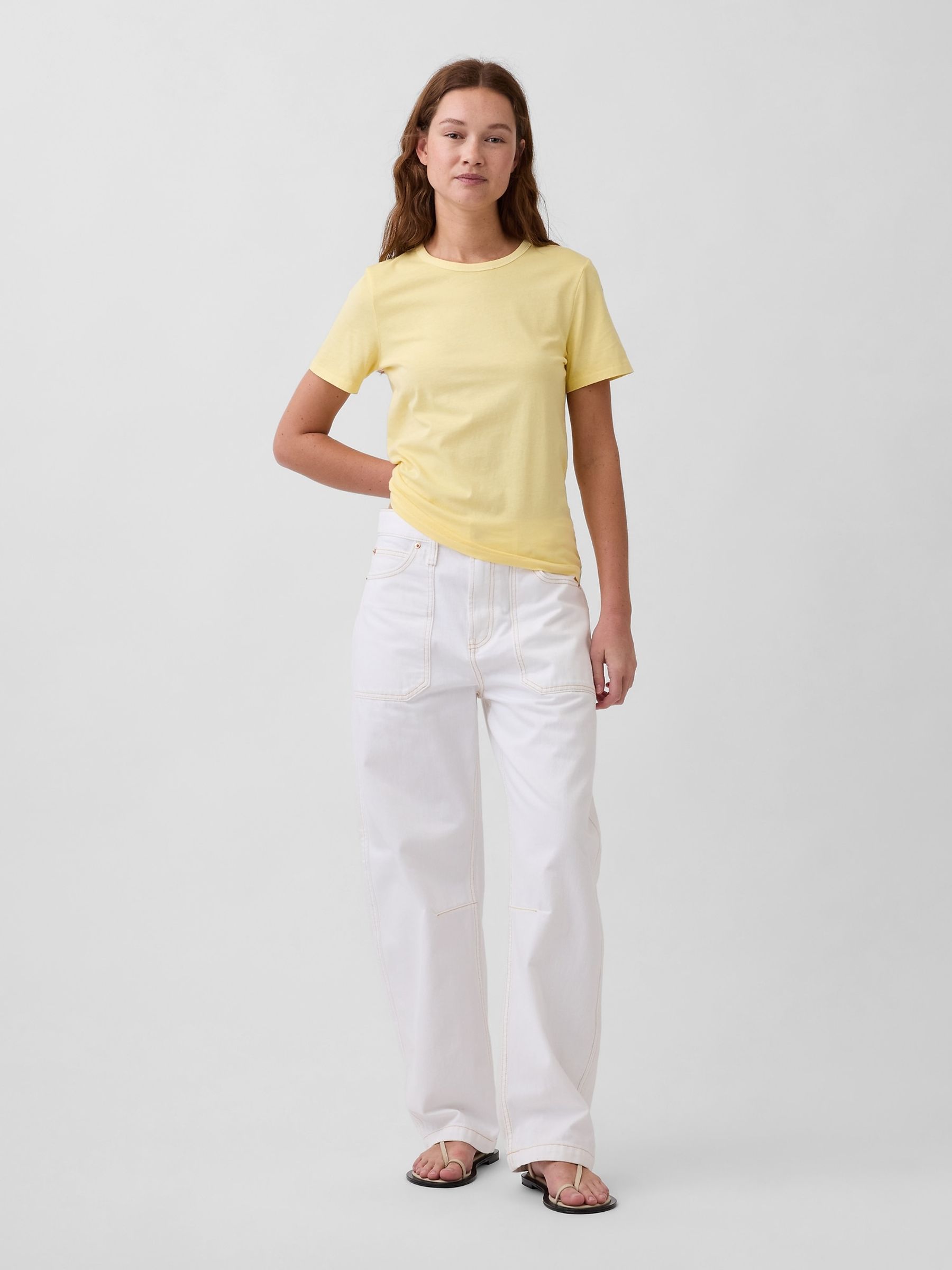 Yellow VintageSoft T-Shirt - Image 3 of 4