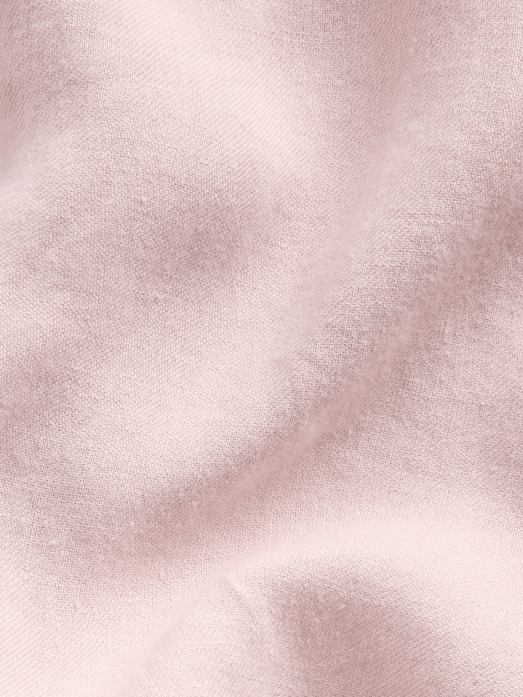 Pink Linen Relaxed Shirt - Image 4 of 4
