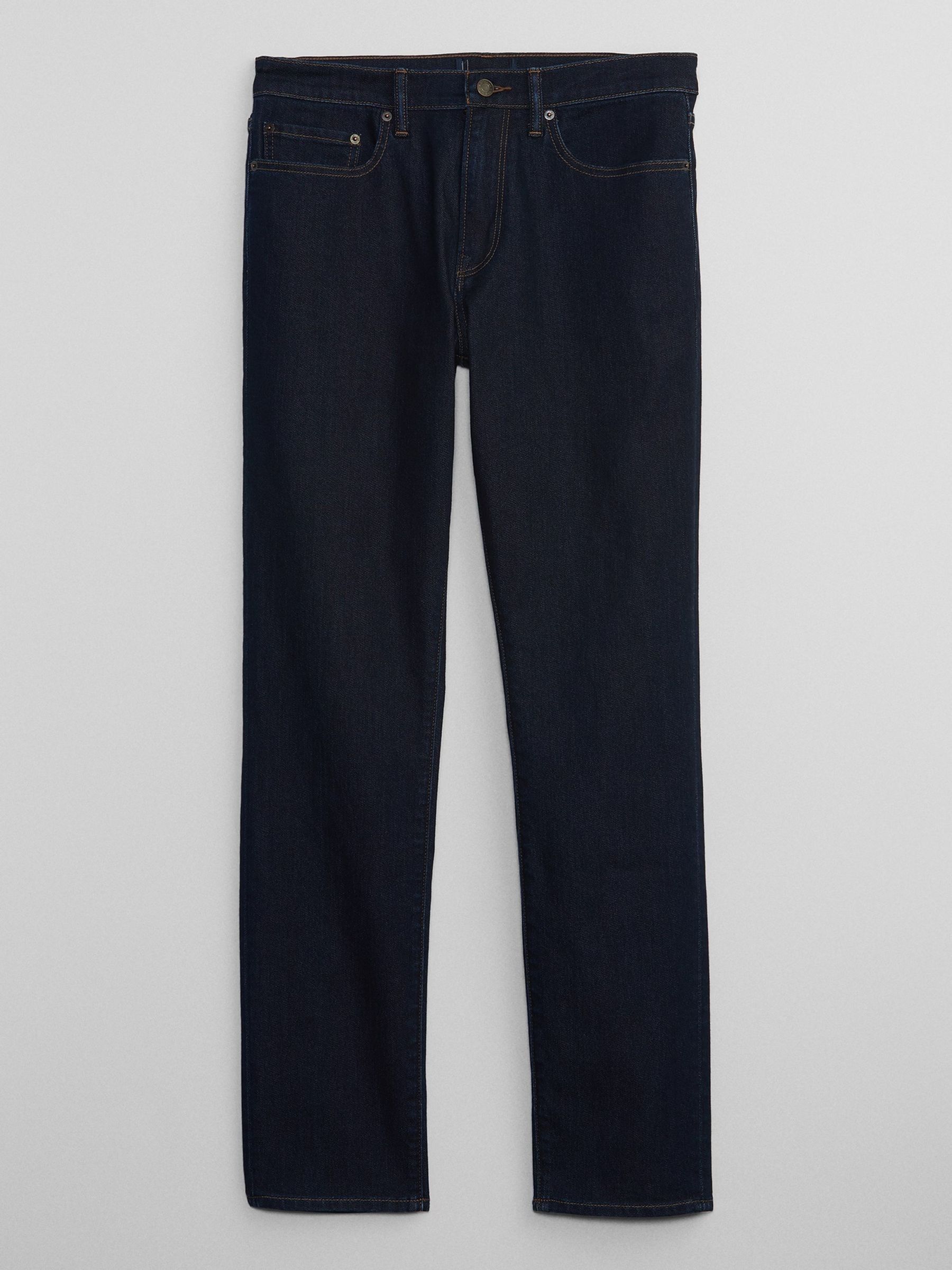Navy Blue Slim Soft Wear Jeans - Image 3 of 4