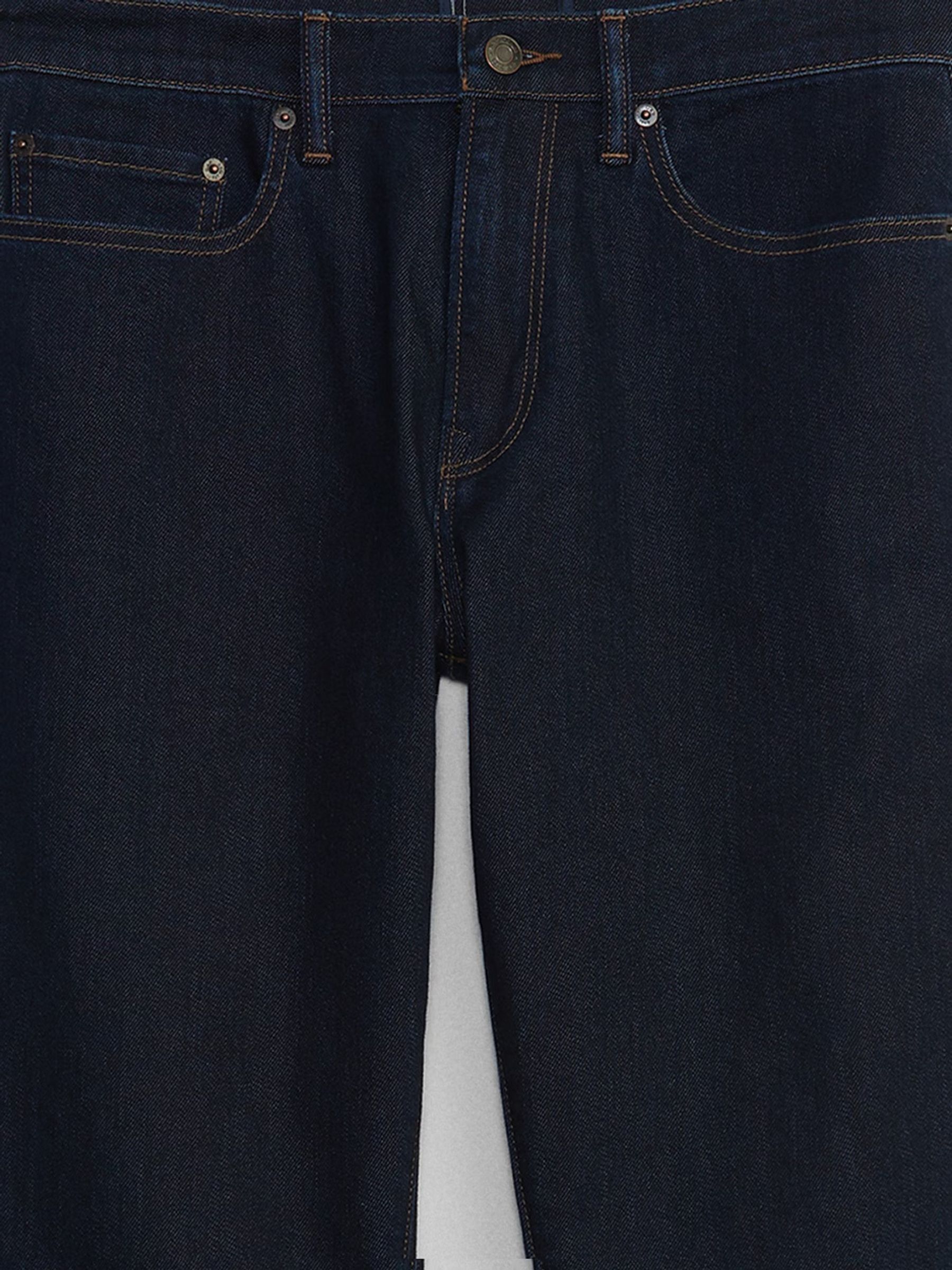 Navy Blue Slim Soft Wear Jeans - Image 4 of 4