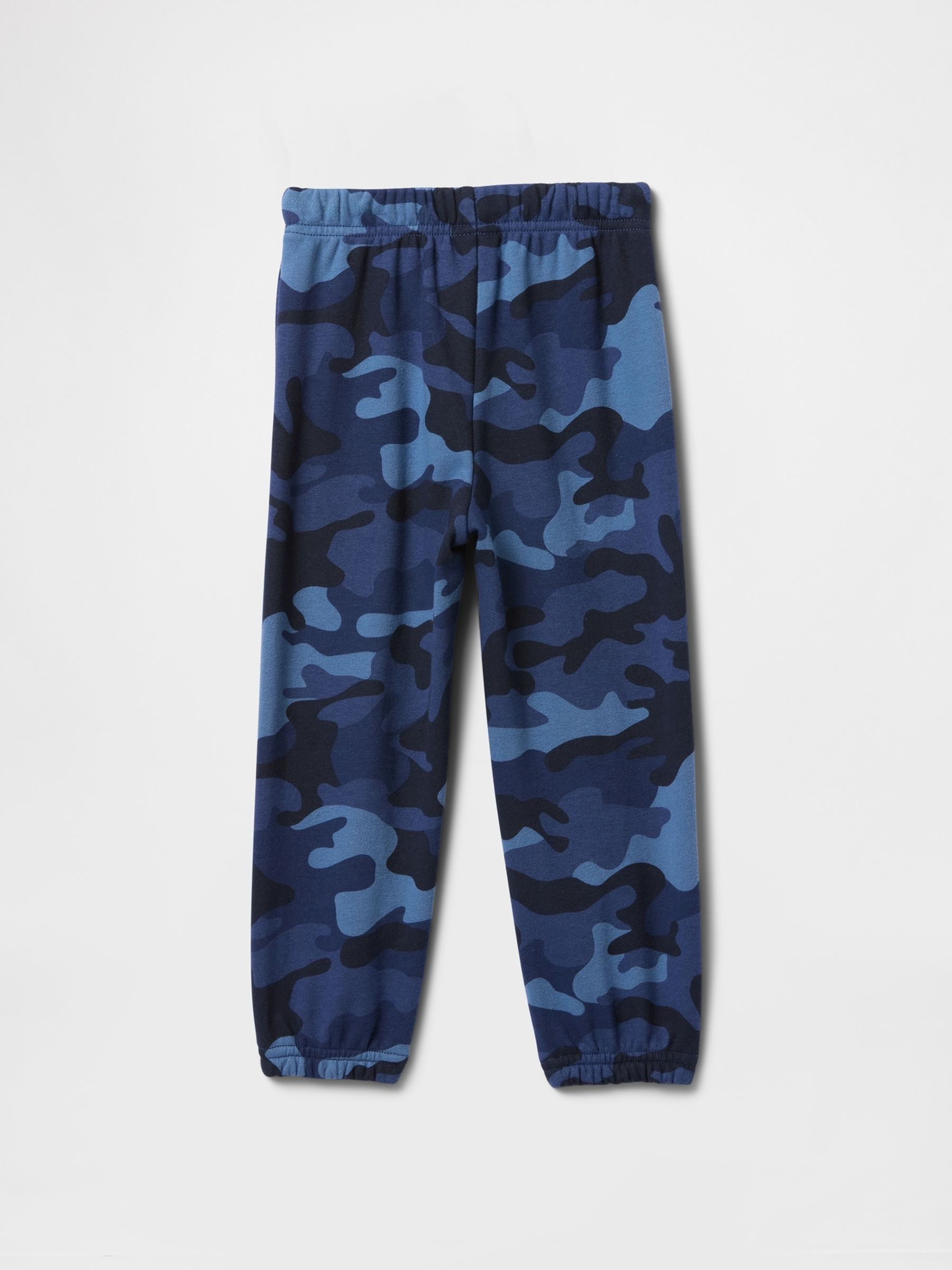 Blue Camo Relaxed Logo Pull On Joggers - Image 2 of 3