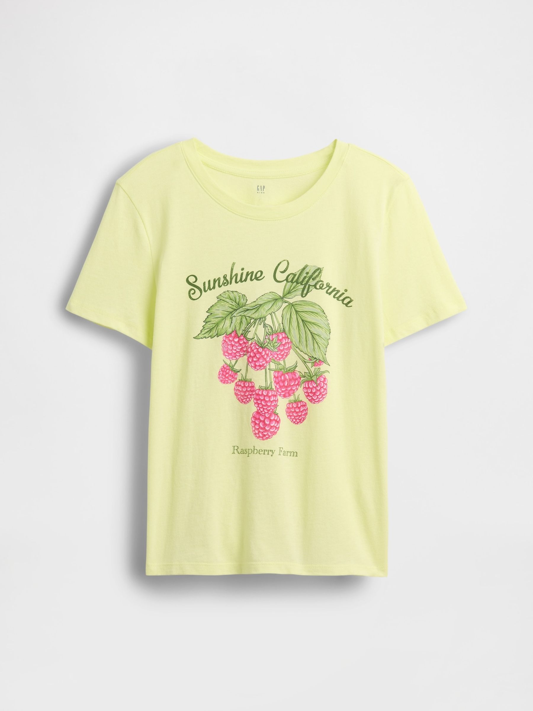 Yellow Relaxed Graphic T-Shirt - Image 1 of 2