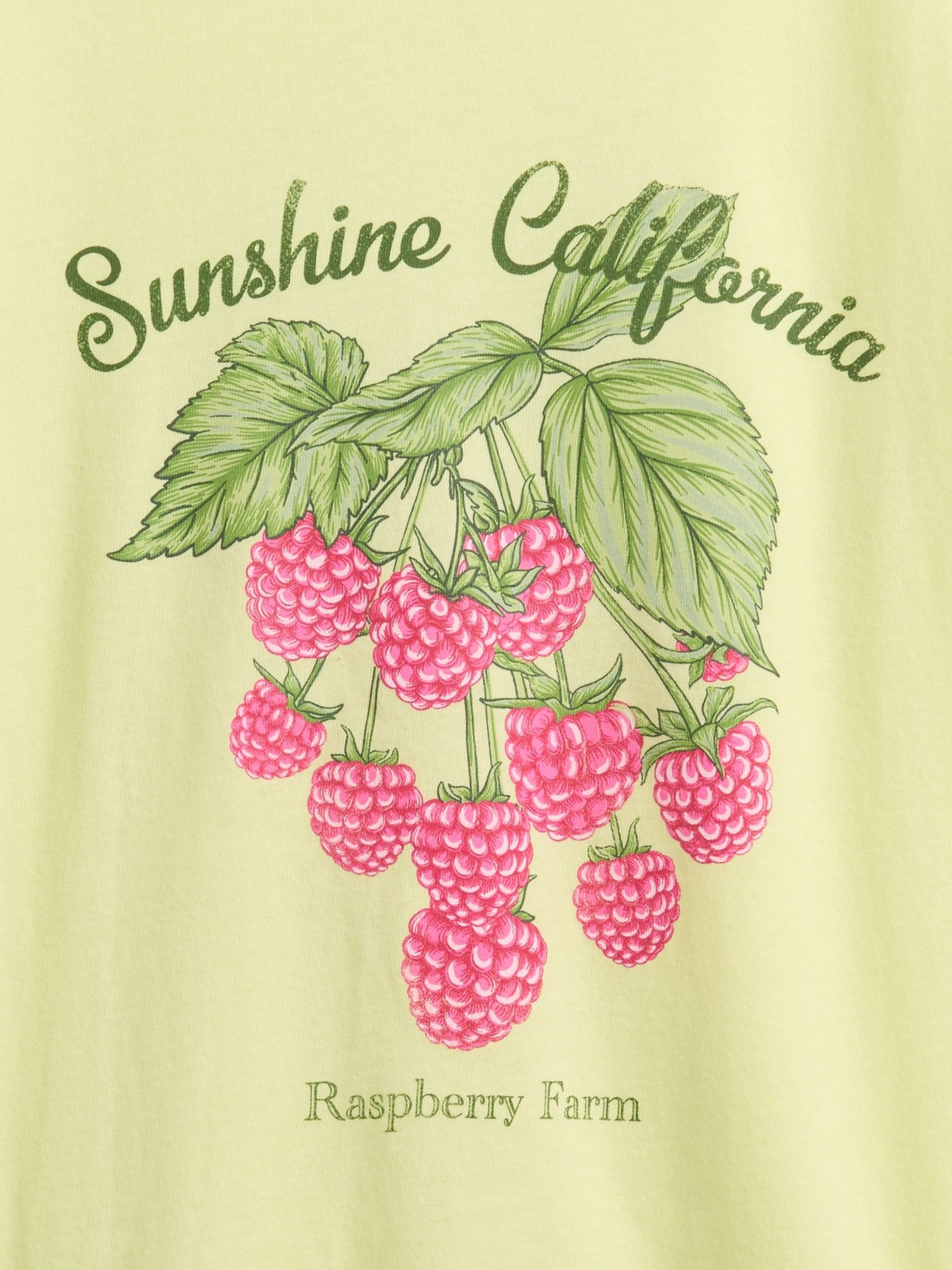 Yellow Relaxed Graphic T-Shirt - Image 2 of 2 Yellow Relaxed Graphic T-Shirt - Image 2 of 2