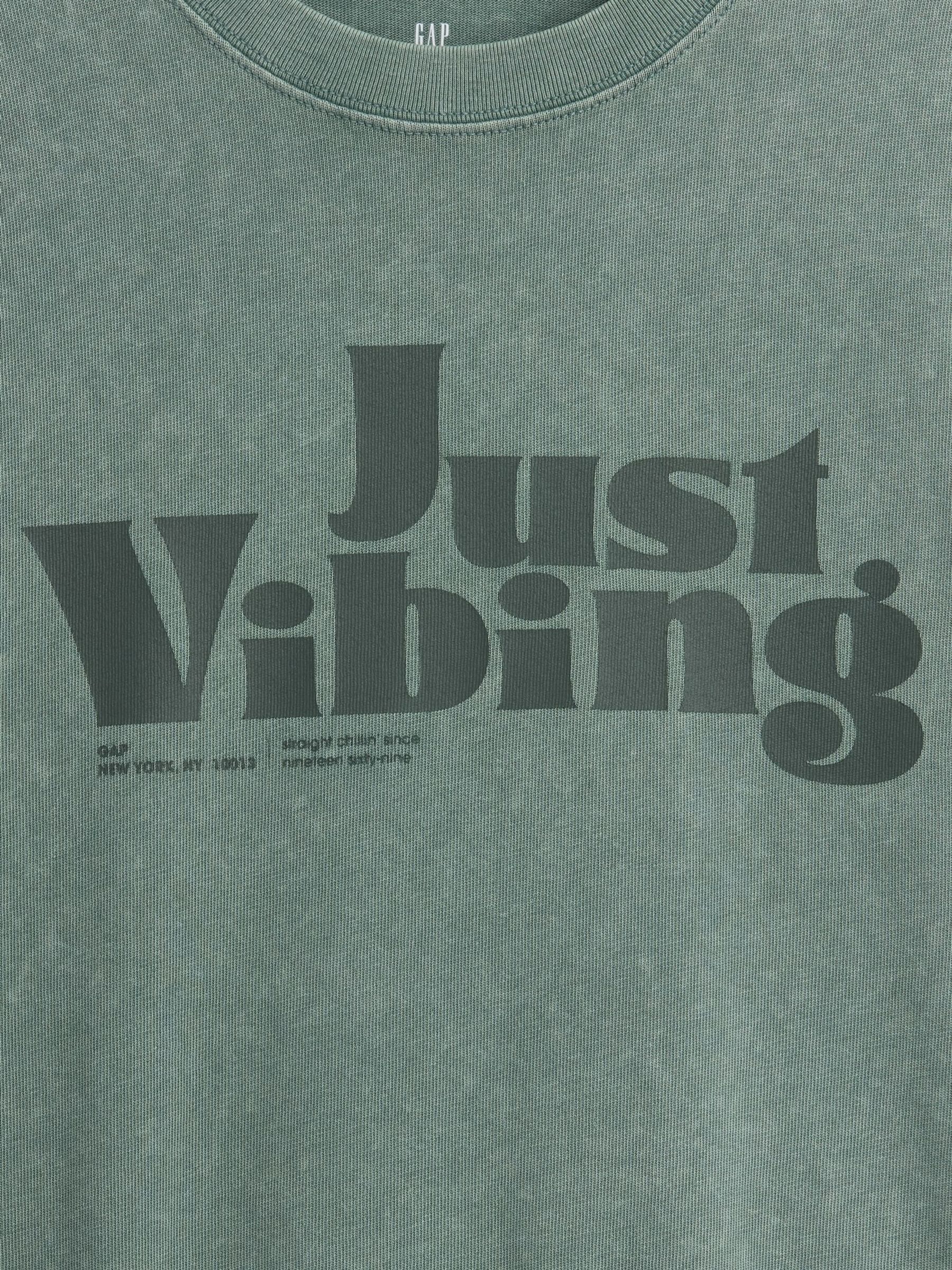 Green Heavyweight T-Shirt - Image 3 of 3