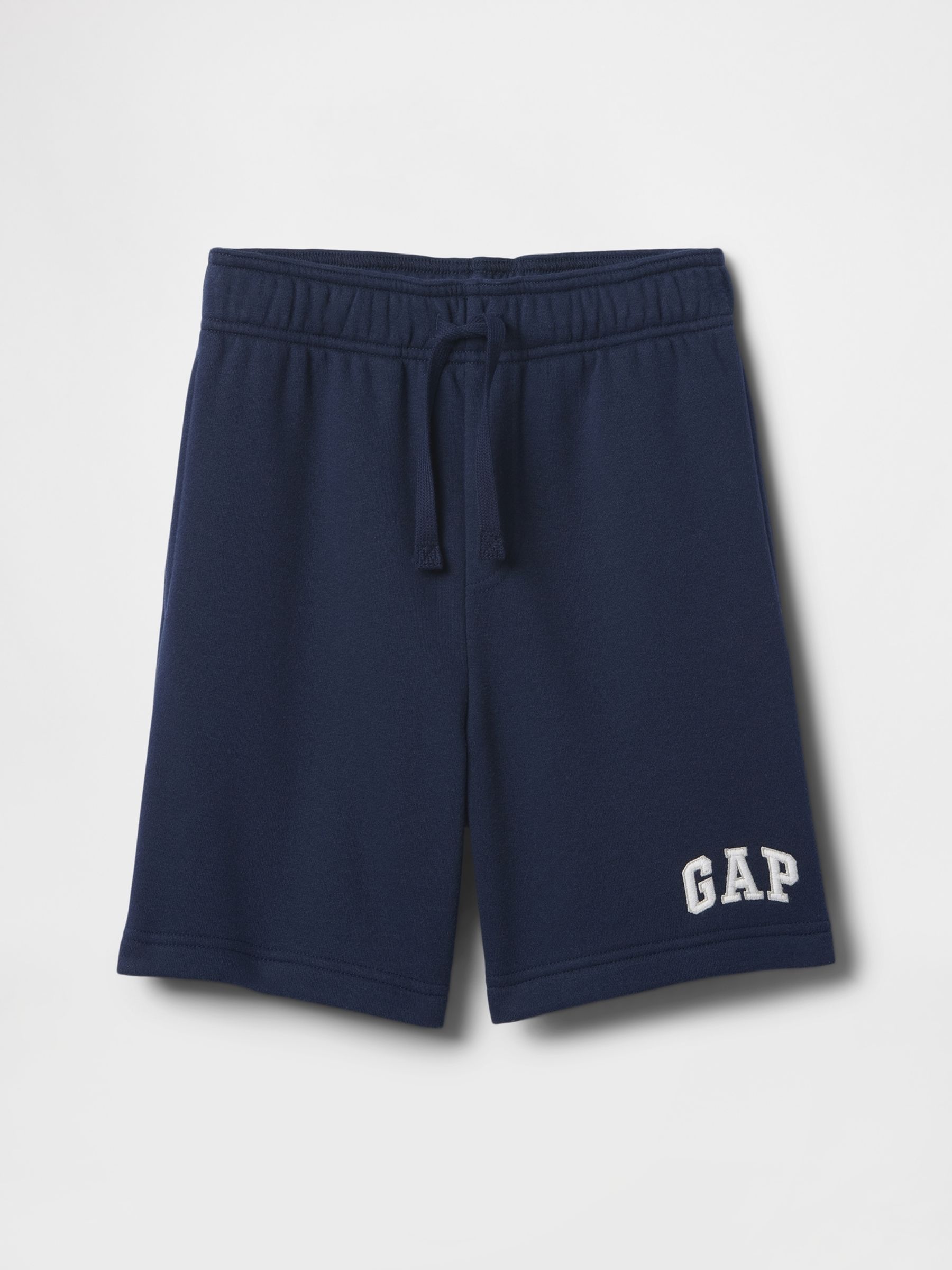Navy Relaxed Logo Pull On Short - Image 1 of 3