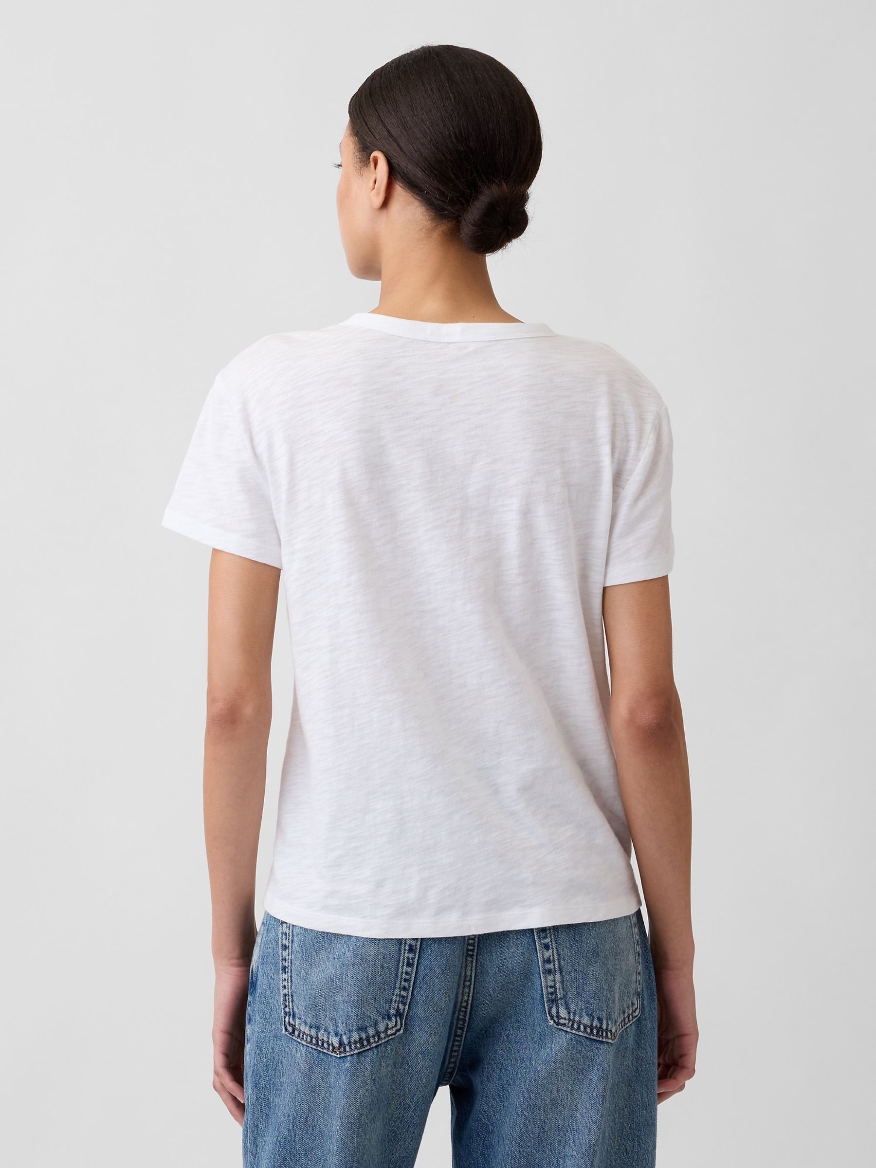 White ForeverSoft Relaxed Short Sleeve T-Shirt - Image 2 of 5