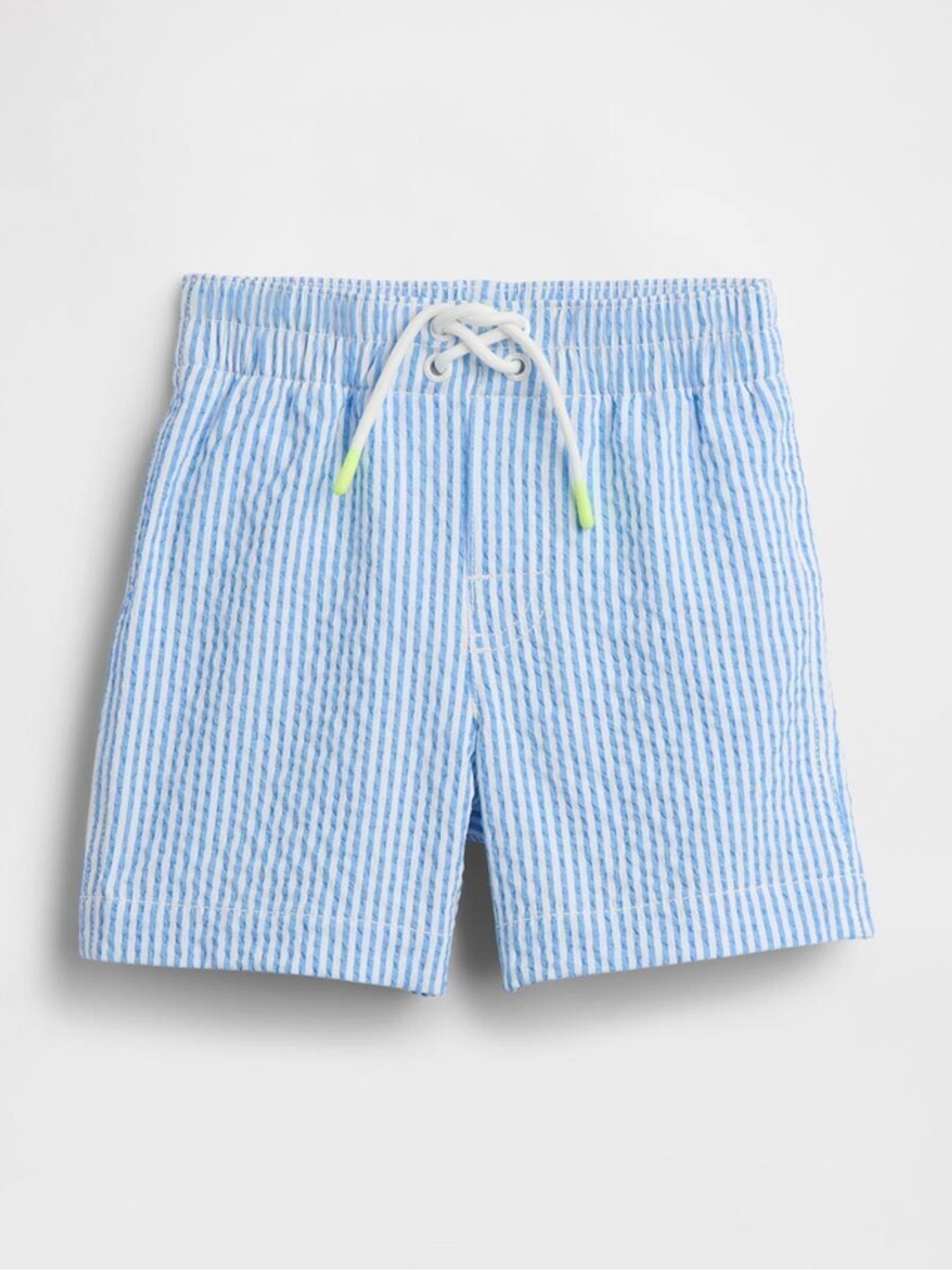 Blue Stripe Swim Trunks (12mths-5yrs) - Image 1 of 2