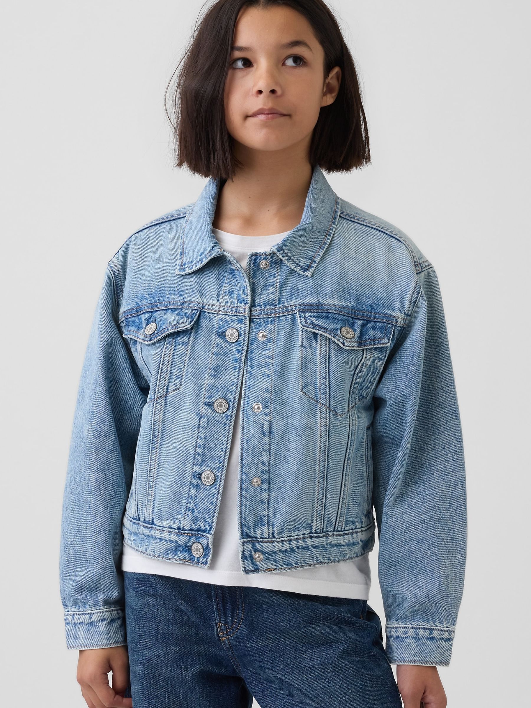 Blue Icon Denim Jacket (4-13yrs) - Image 1 of 5