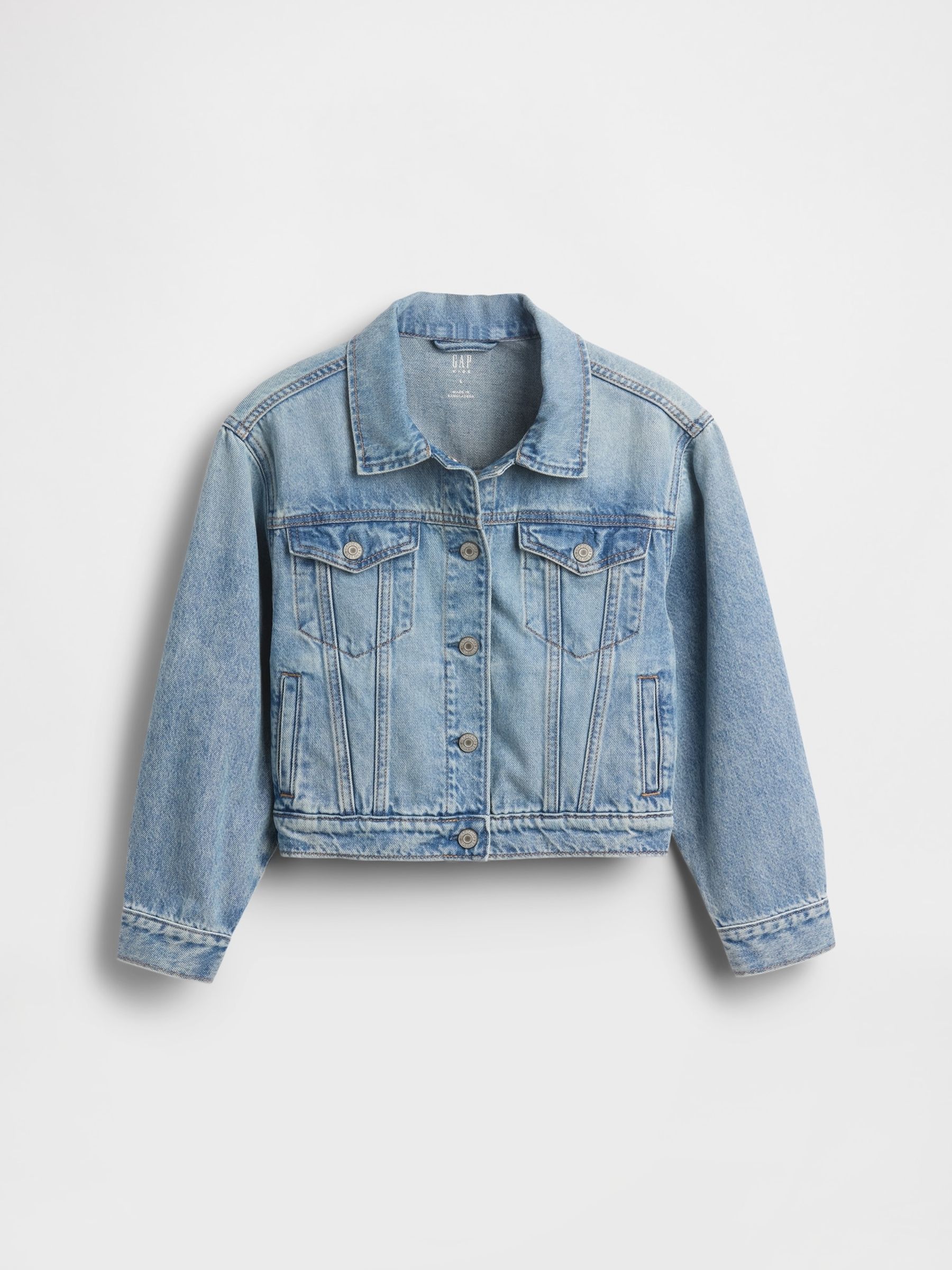 Blue Icon Denim Jacket (4-13yrs) - Image 4 of 5