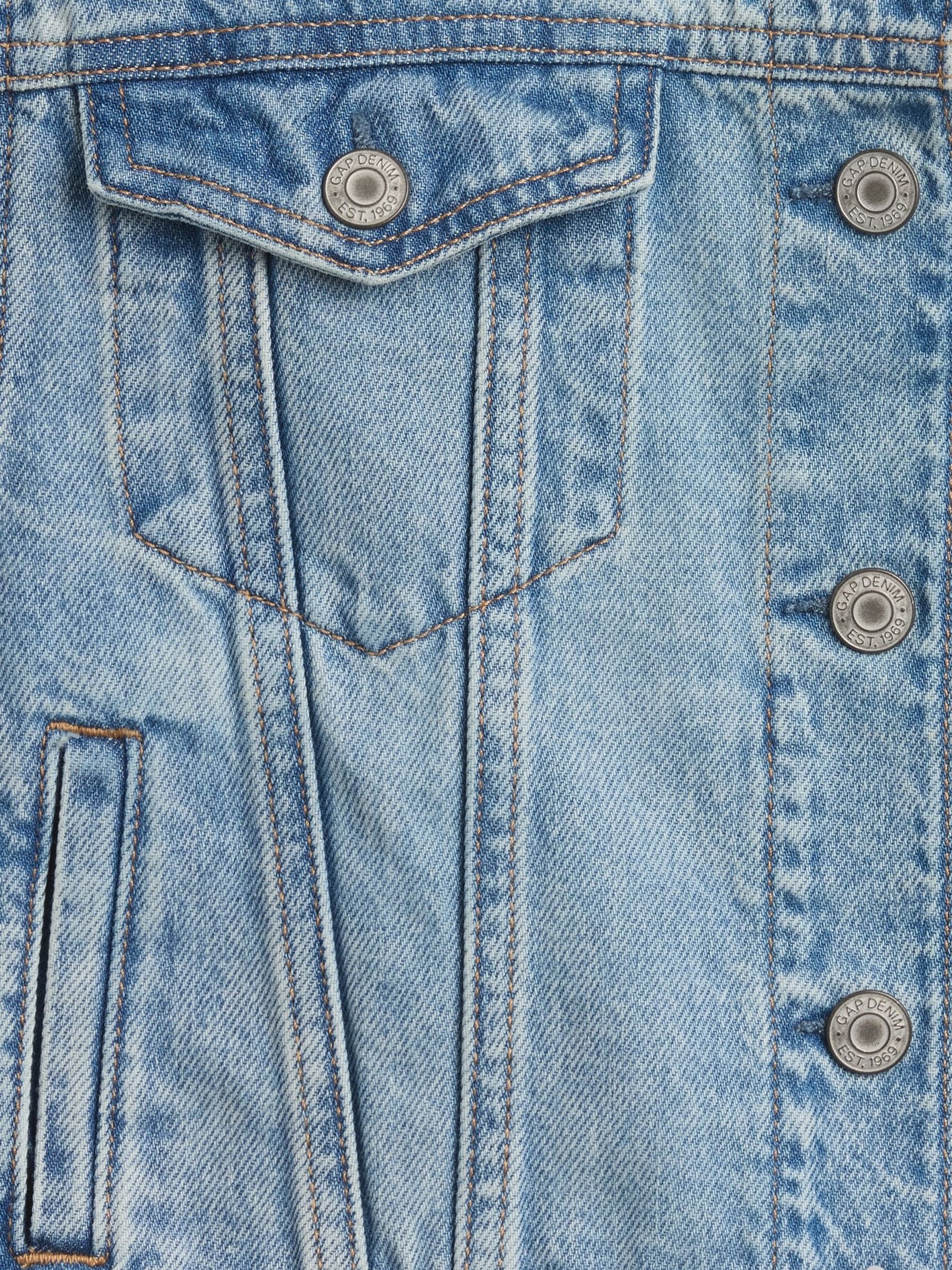 Blue Icon Denim Jacket (4-13yrs) - Image 5 of 5