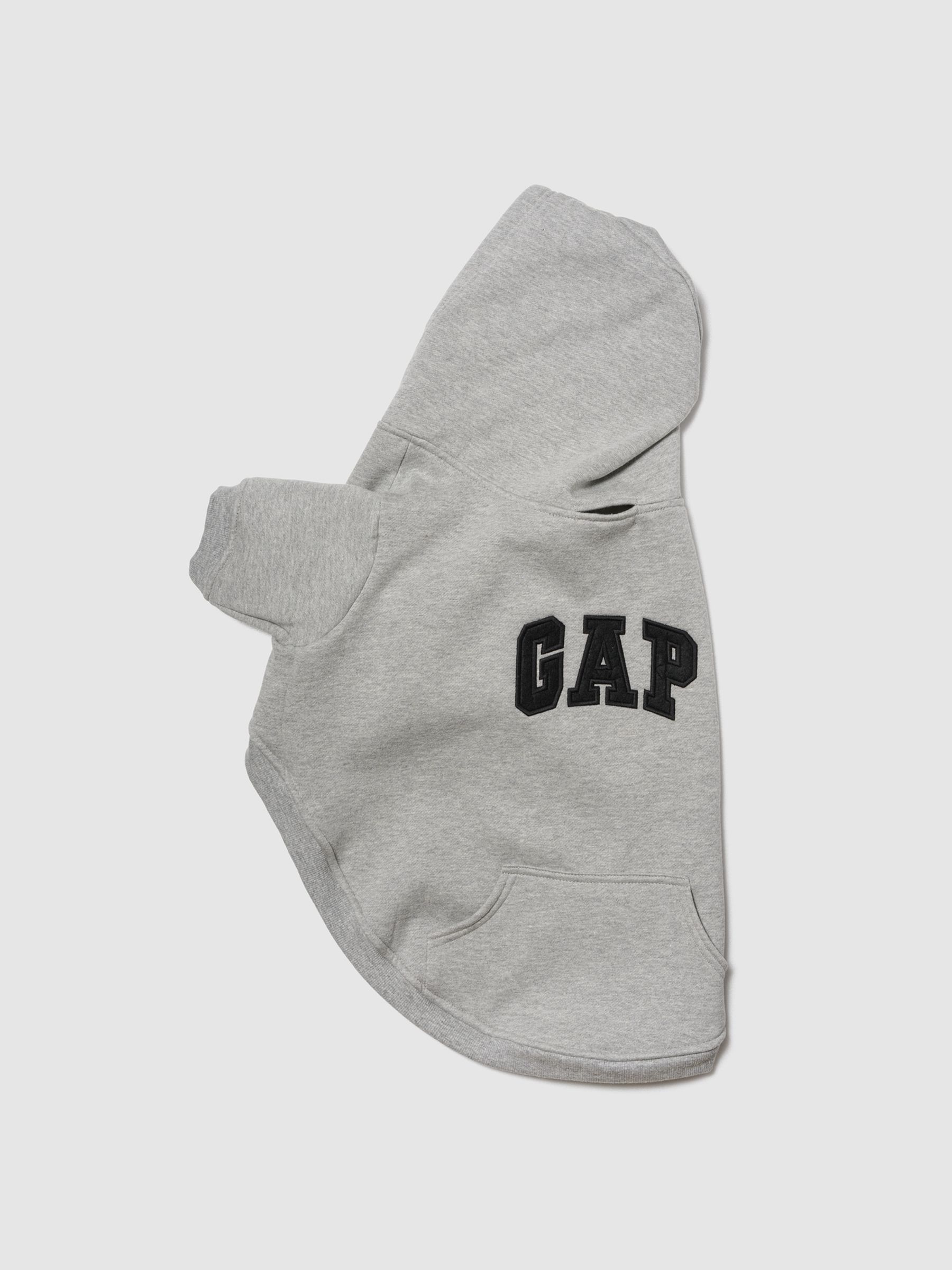 Grey Logo Pet Hoodie - Image 1 of 1