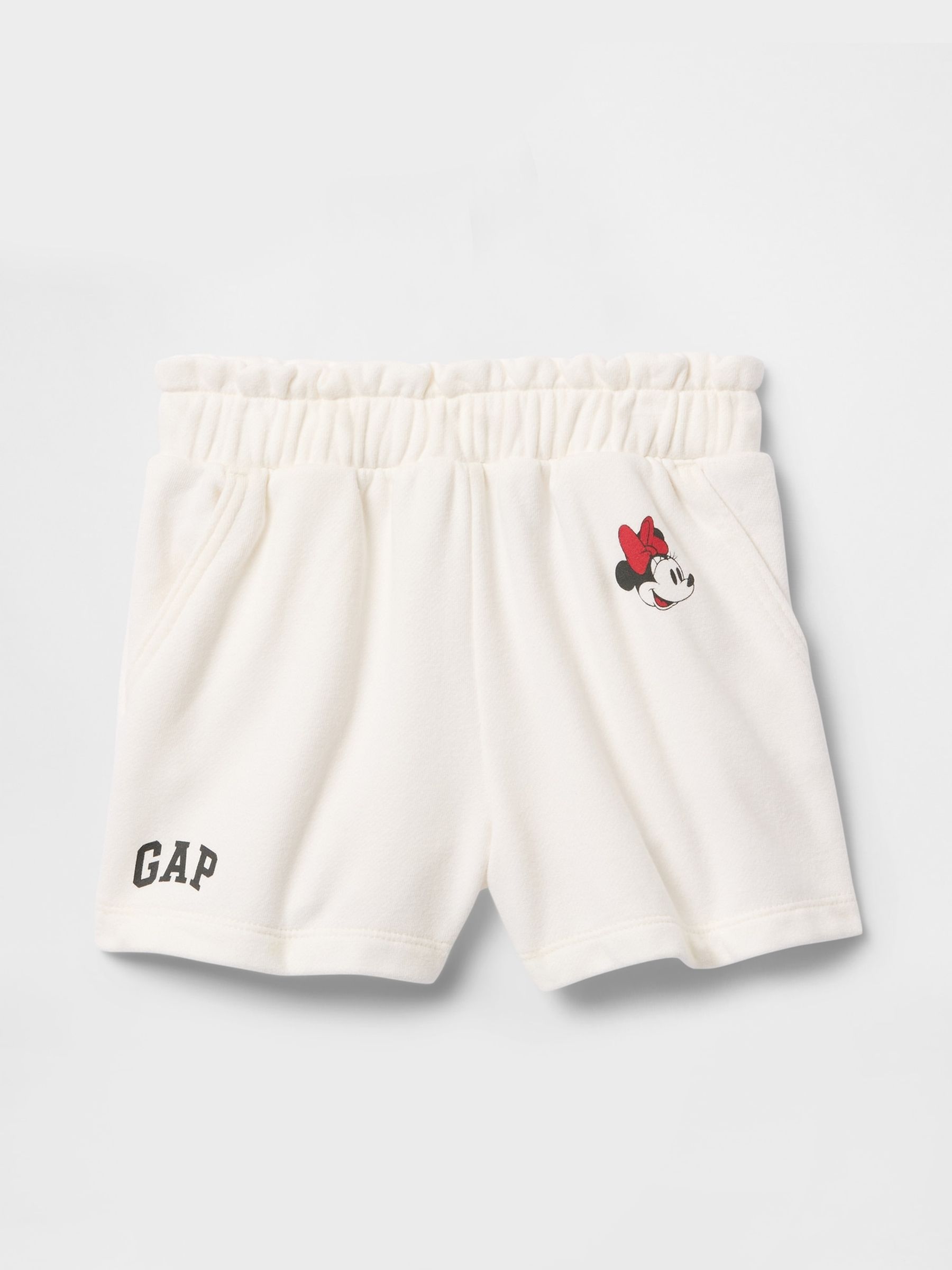 White Minnie Mouse Disney Vintage Soft Shorts - Image 1 of 2