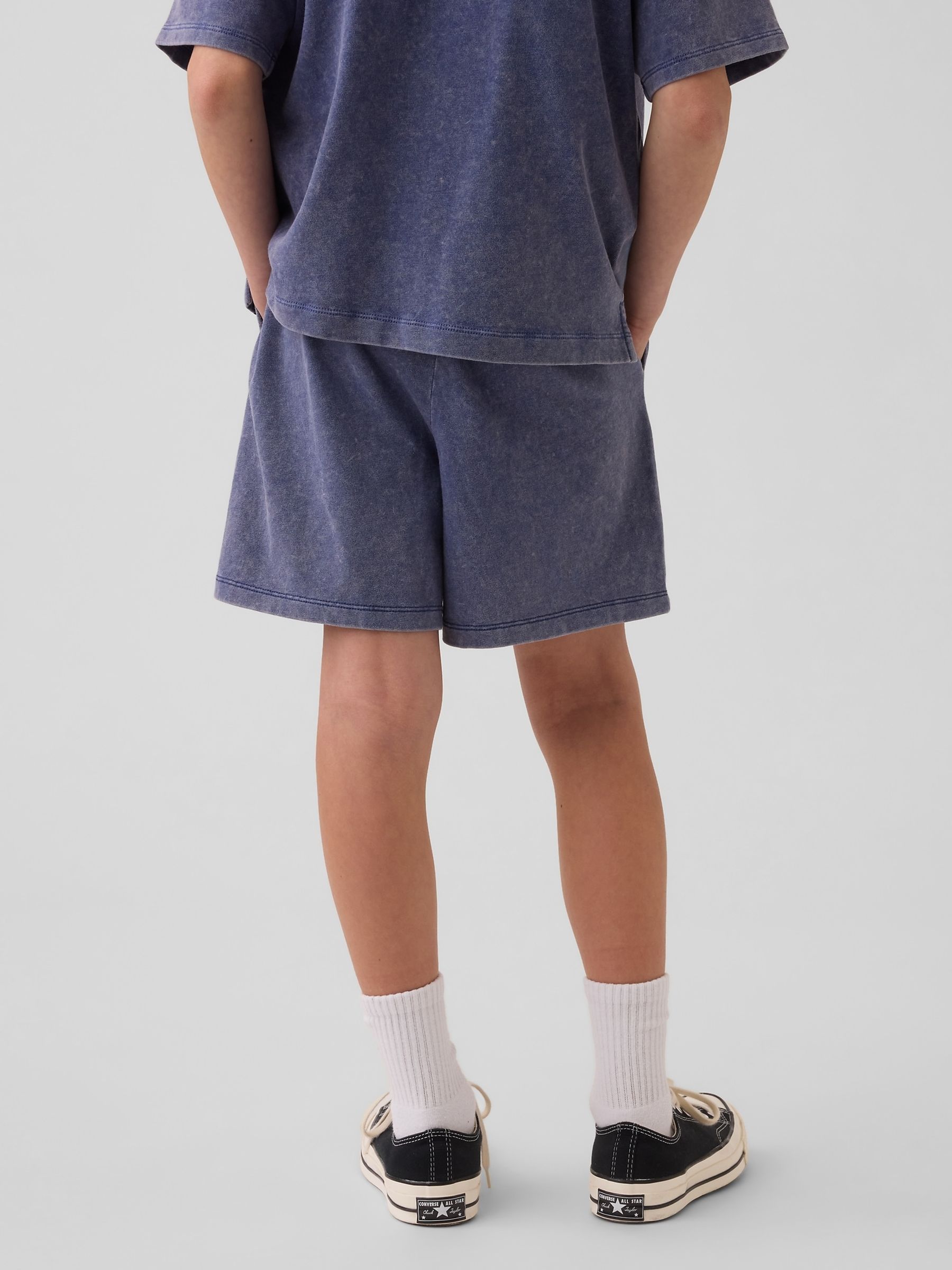 Blue Heavyweight Easy Shorts - Image 2 of 5