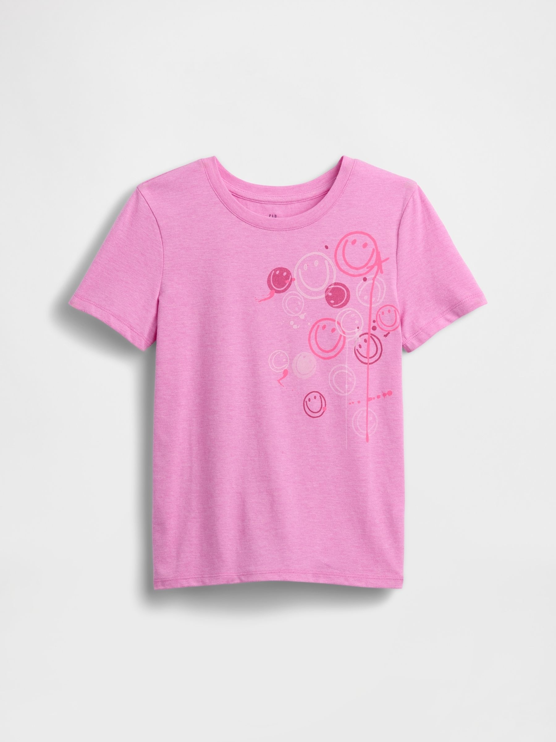Pink Relaxed Graphic T-Shirt - Image 1 of 2