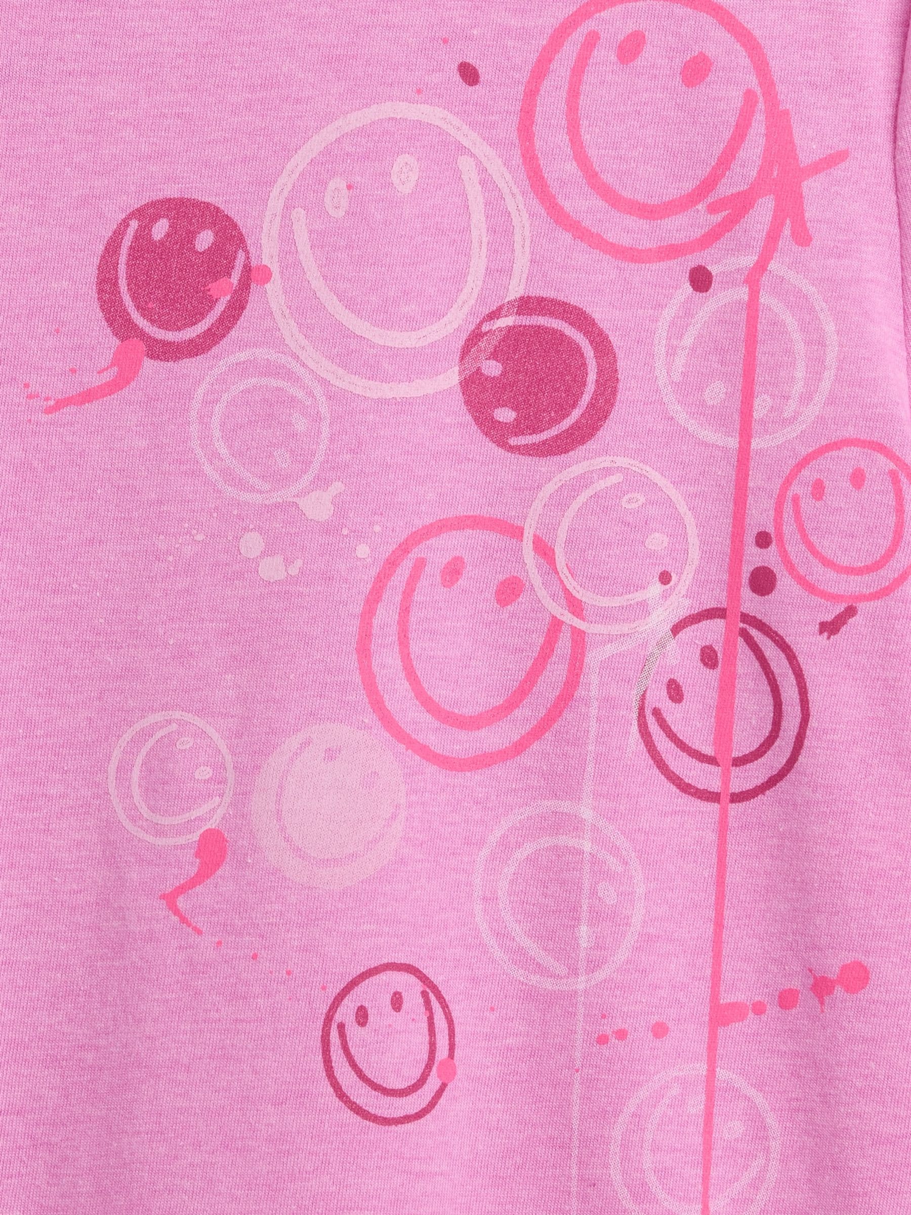 Pink Relaxed Graphic T-Shirt - Image 2 of 2 Pink Relaxed Graphic T-Shirt - Image 2 of 2