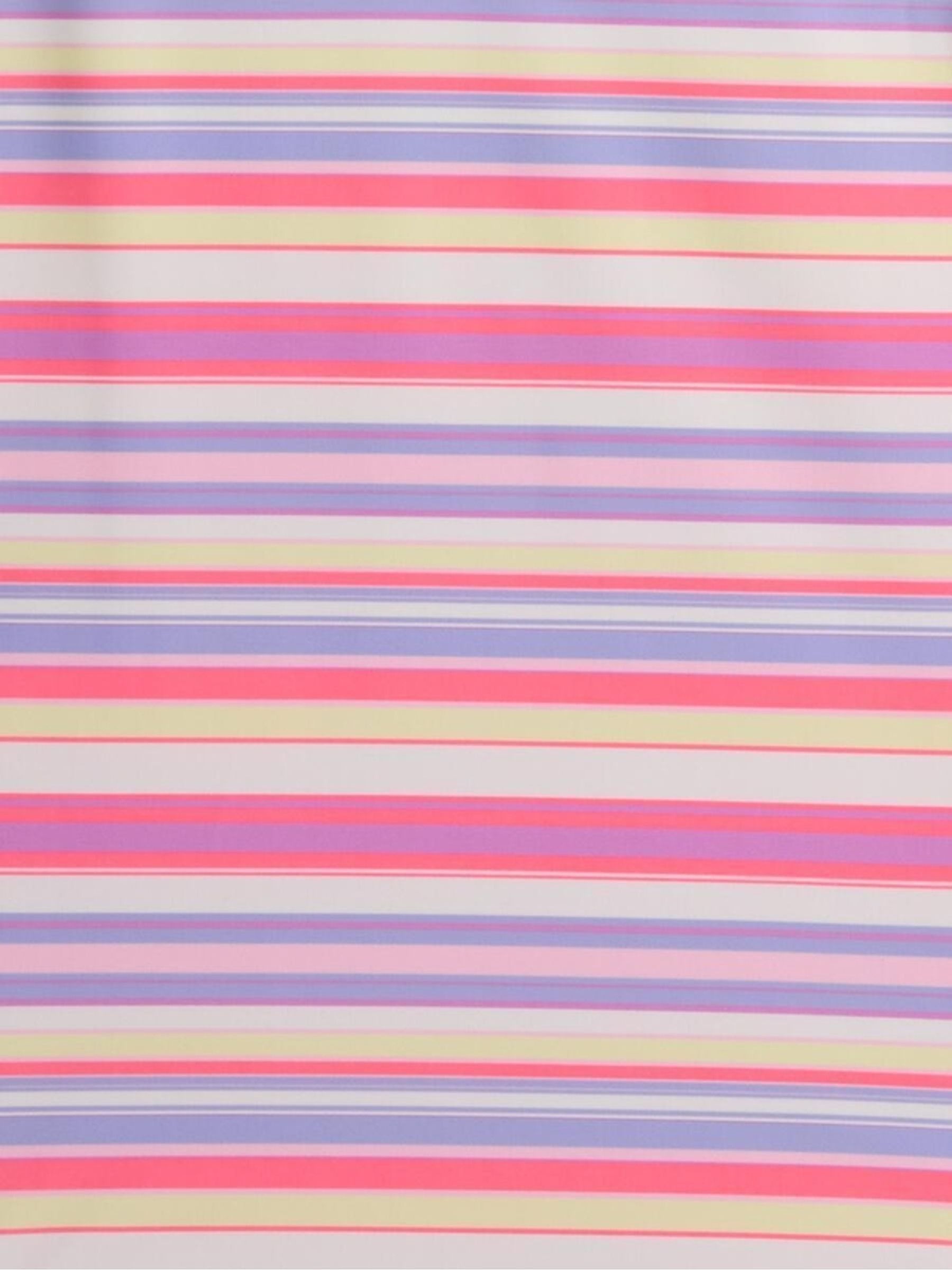 Pink Stripe V-Neck One-Piece Swimsuit - Image 3 of 3