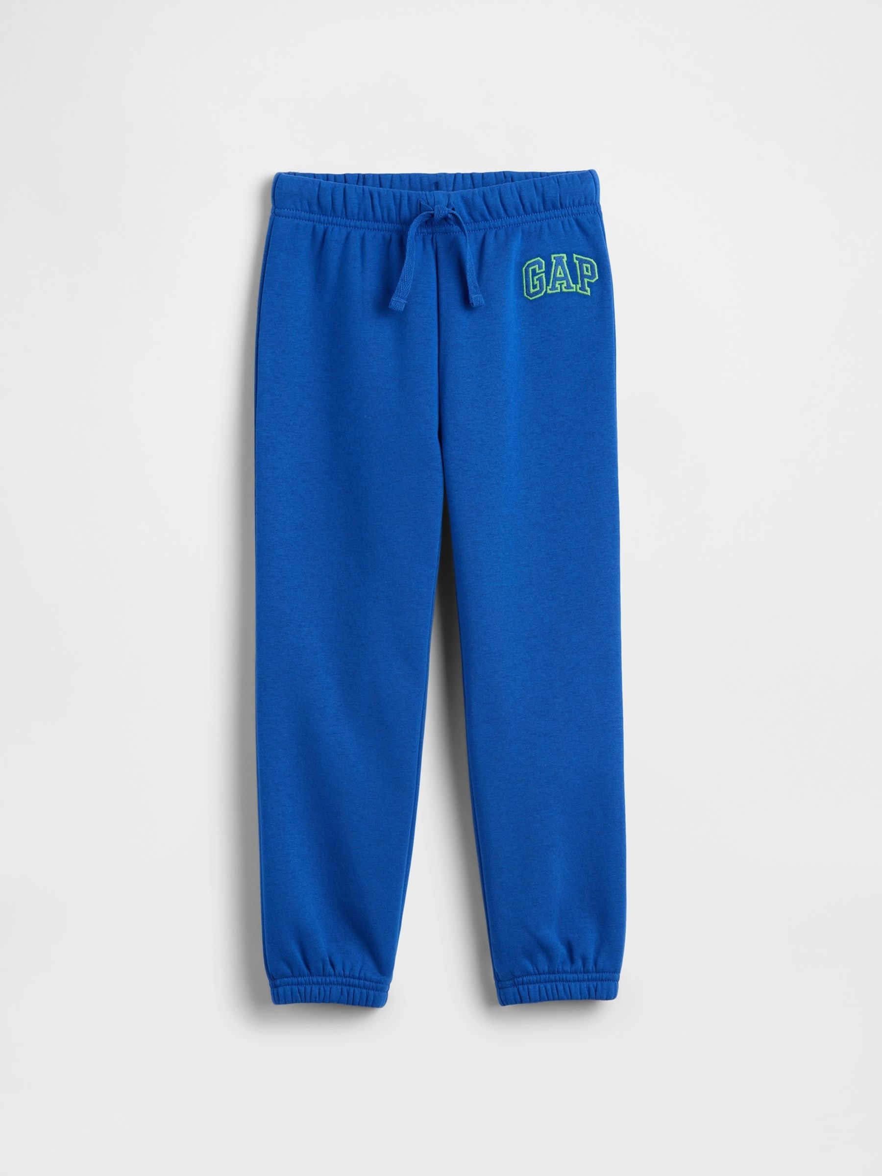 Blue Relaxed Pull On Logo Joggers - Image 1 of 3