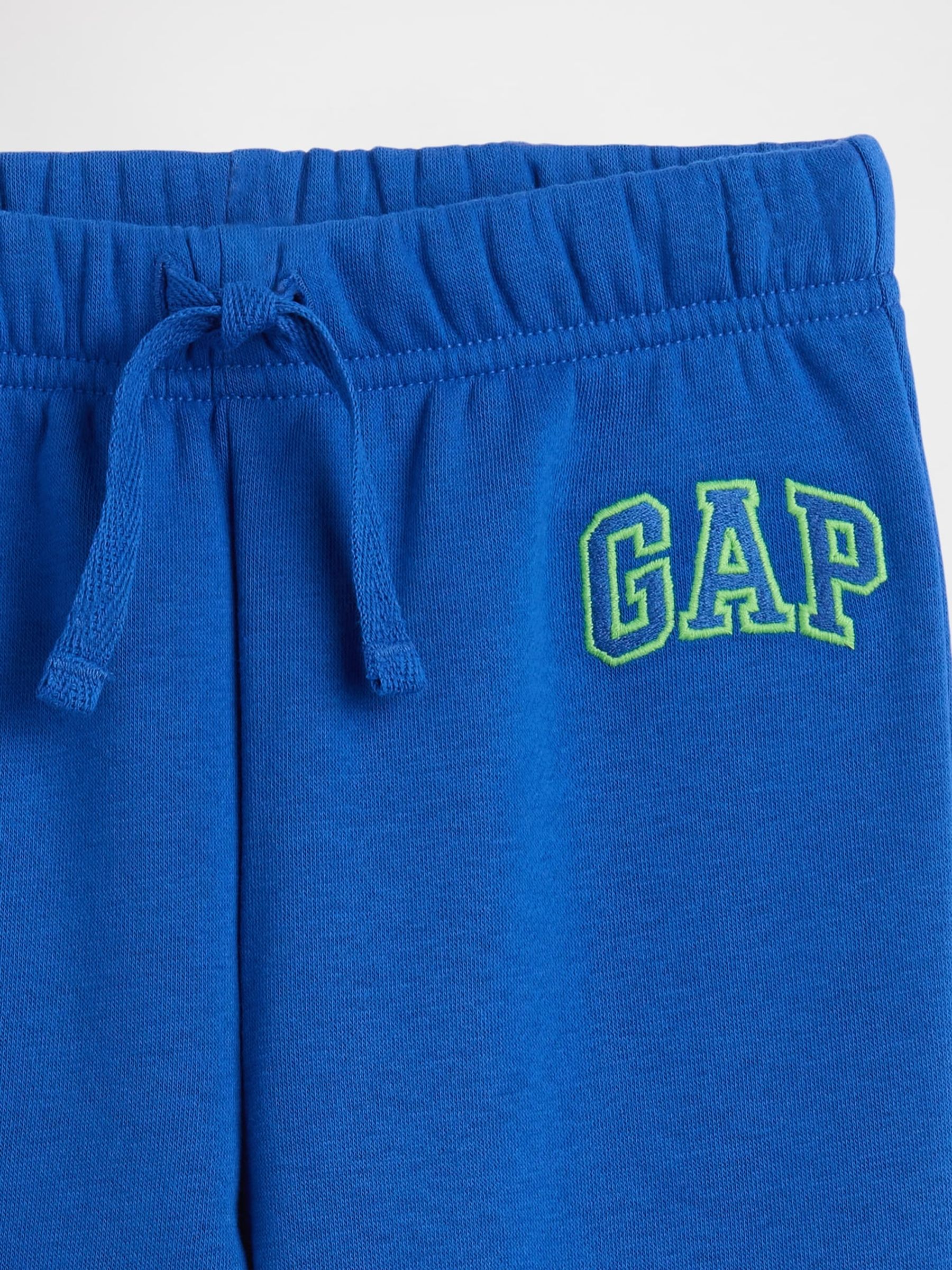 Blue Relaxed Pull On Logo Joggers - Image 3 of 3