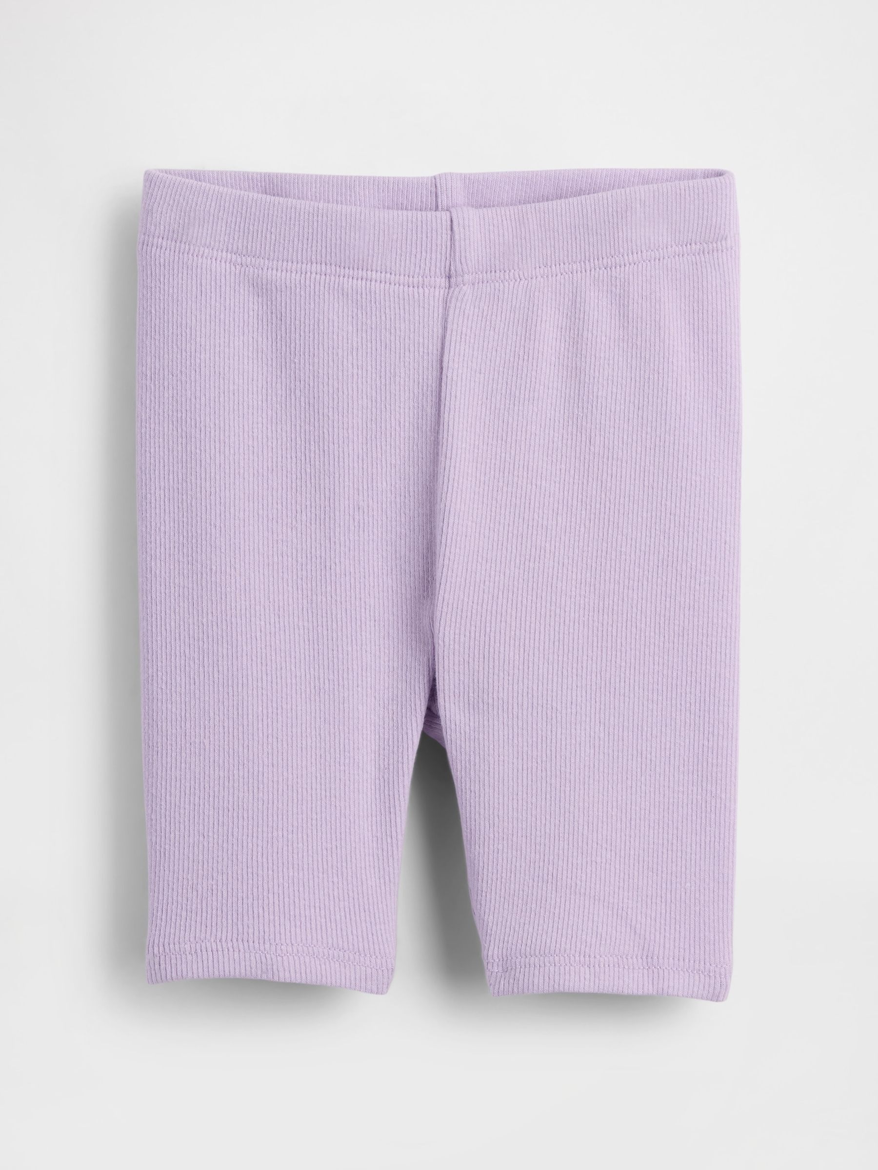 Purple Mix and Match Rib Bike Shorts (6mths-5yrs) - Image 1 of 2