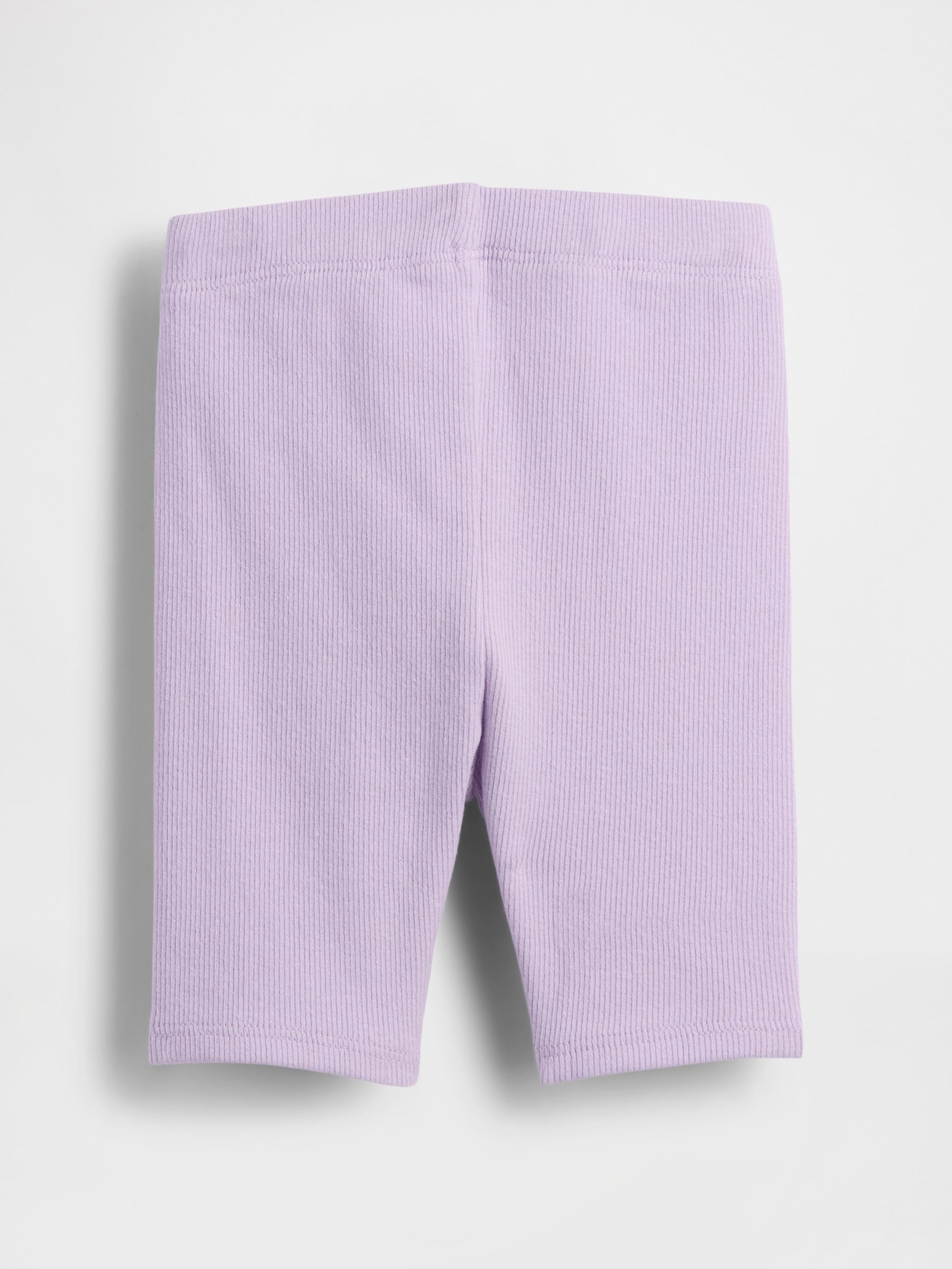 Purple Mix and Match Rib Bike Shorts (6mths-5yrs) - Image 2 of 2