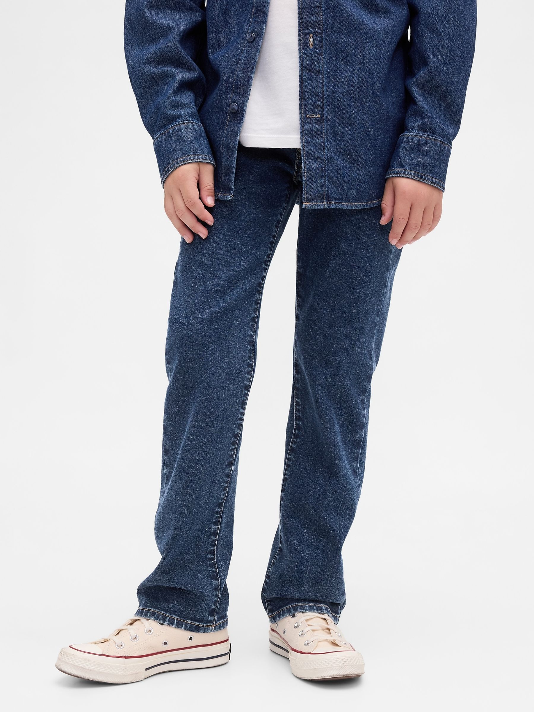 Medium wash Straight Jeans - Image 1 of 5