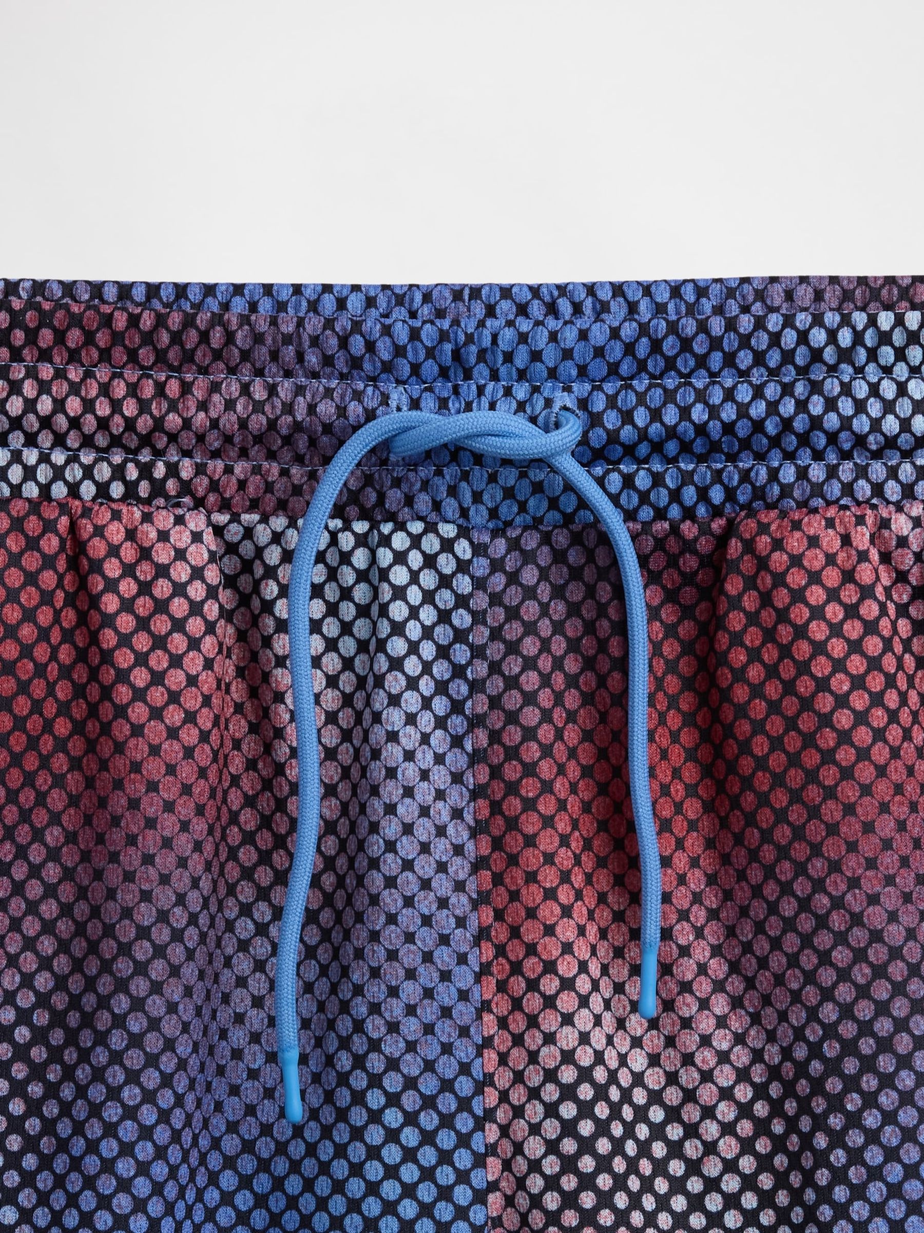 Black Dappled 6 inch Mesh Easy Shorts - Image 5 of 5 Black Dappled 6 inch Mesh Easy Shorts - Image 5 of 5