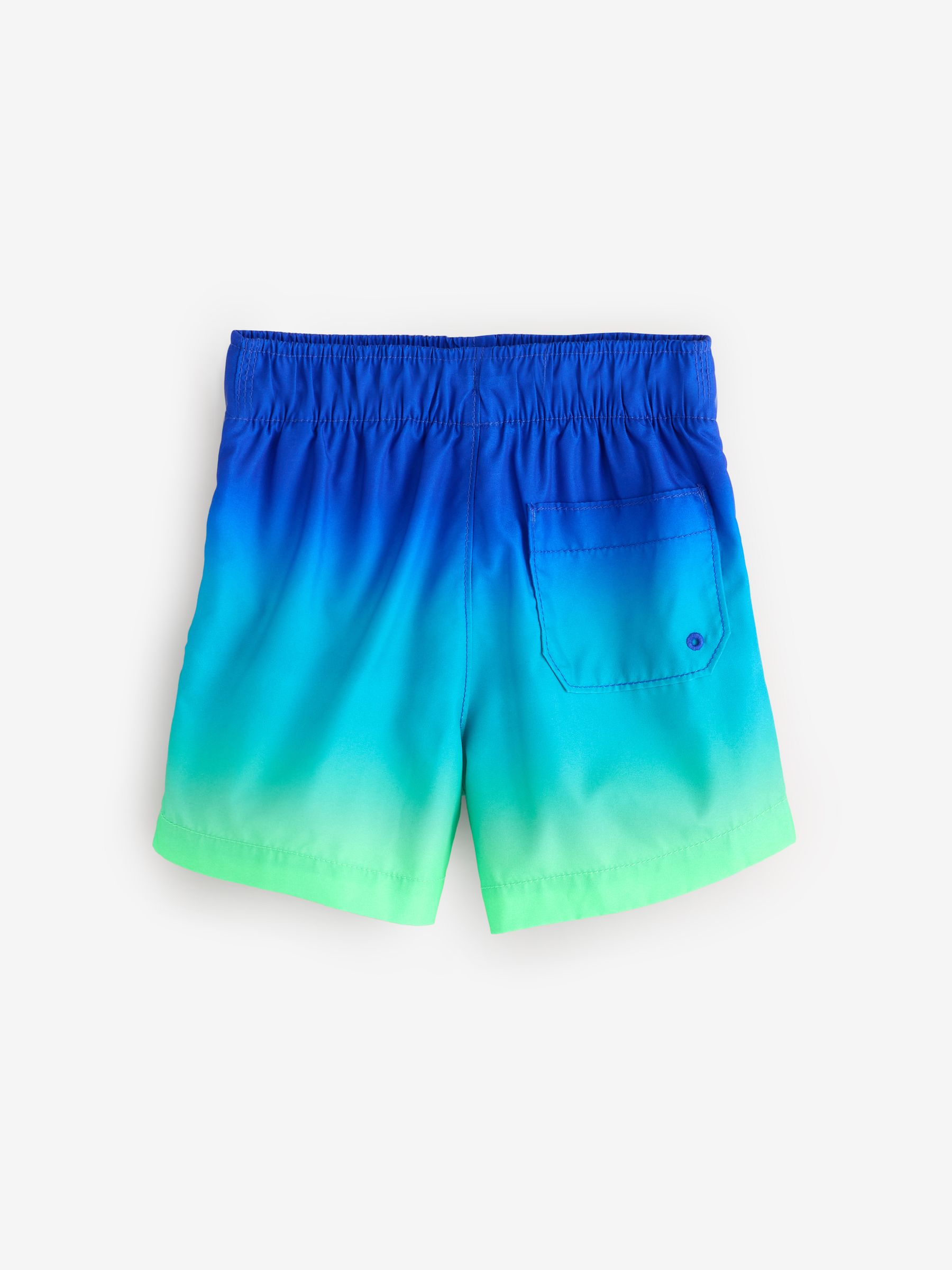 Blue Ombre Swim Trunks - Image 2 of 4