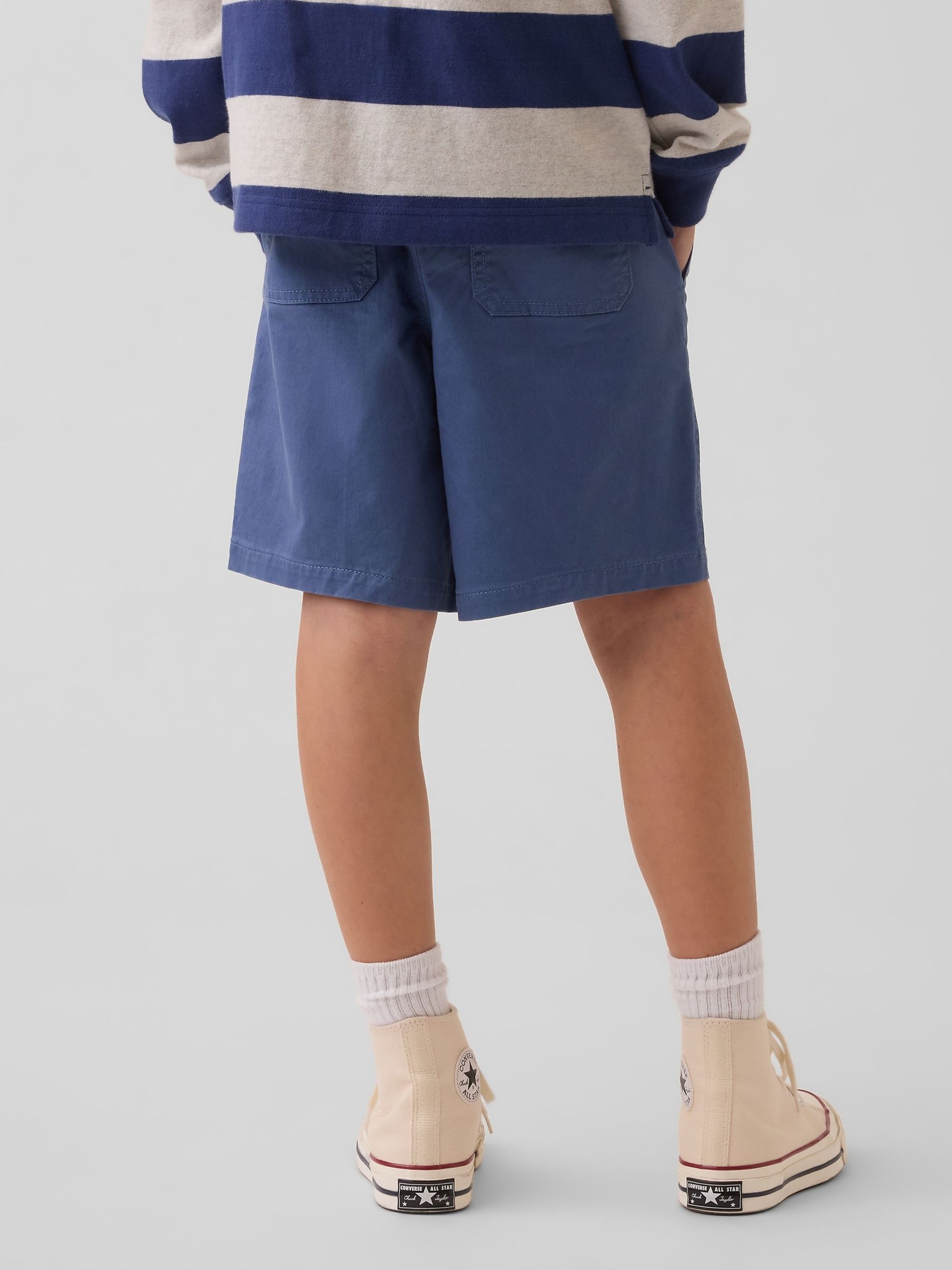 Blue Relaxed Easy Shorts - Image 2 of 5