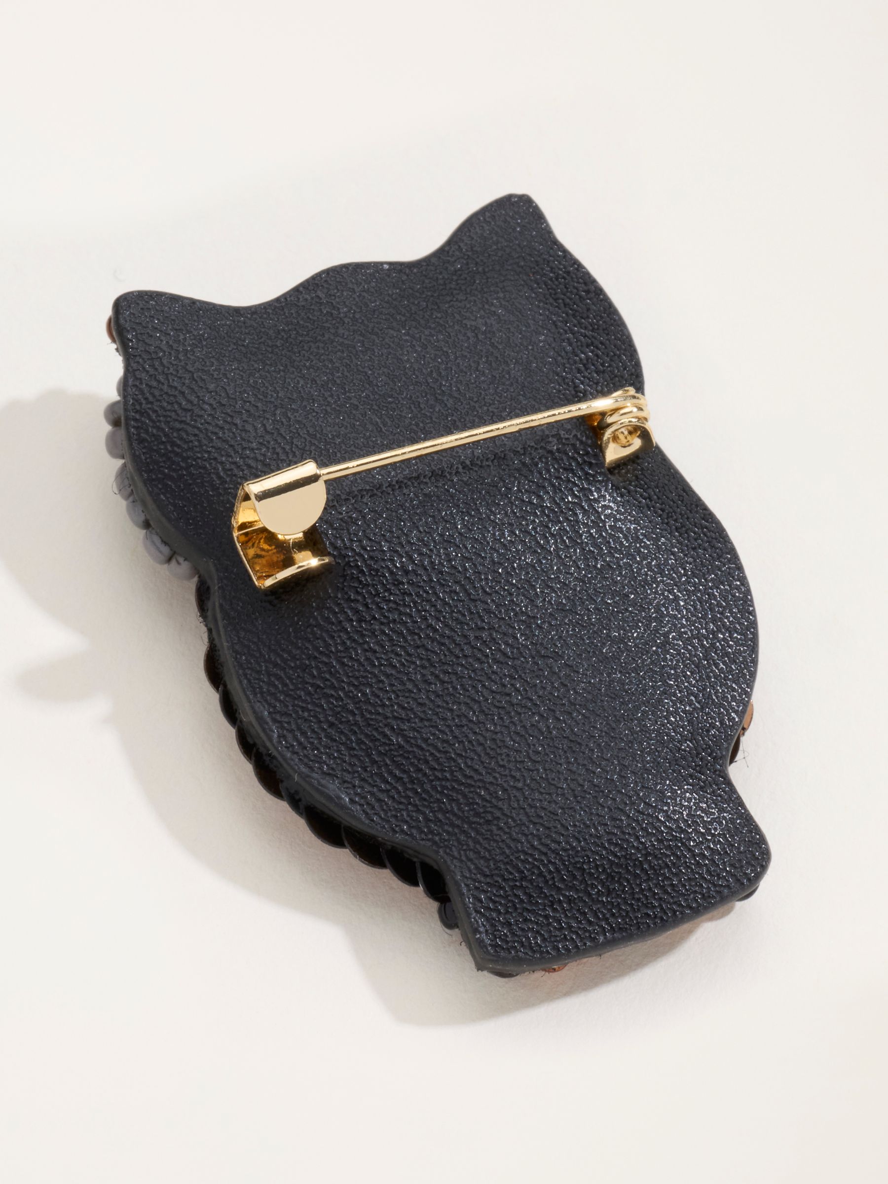 Brown Owl Brooch - Image 2 of 2